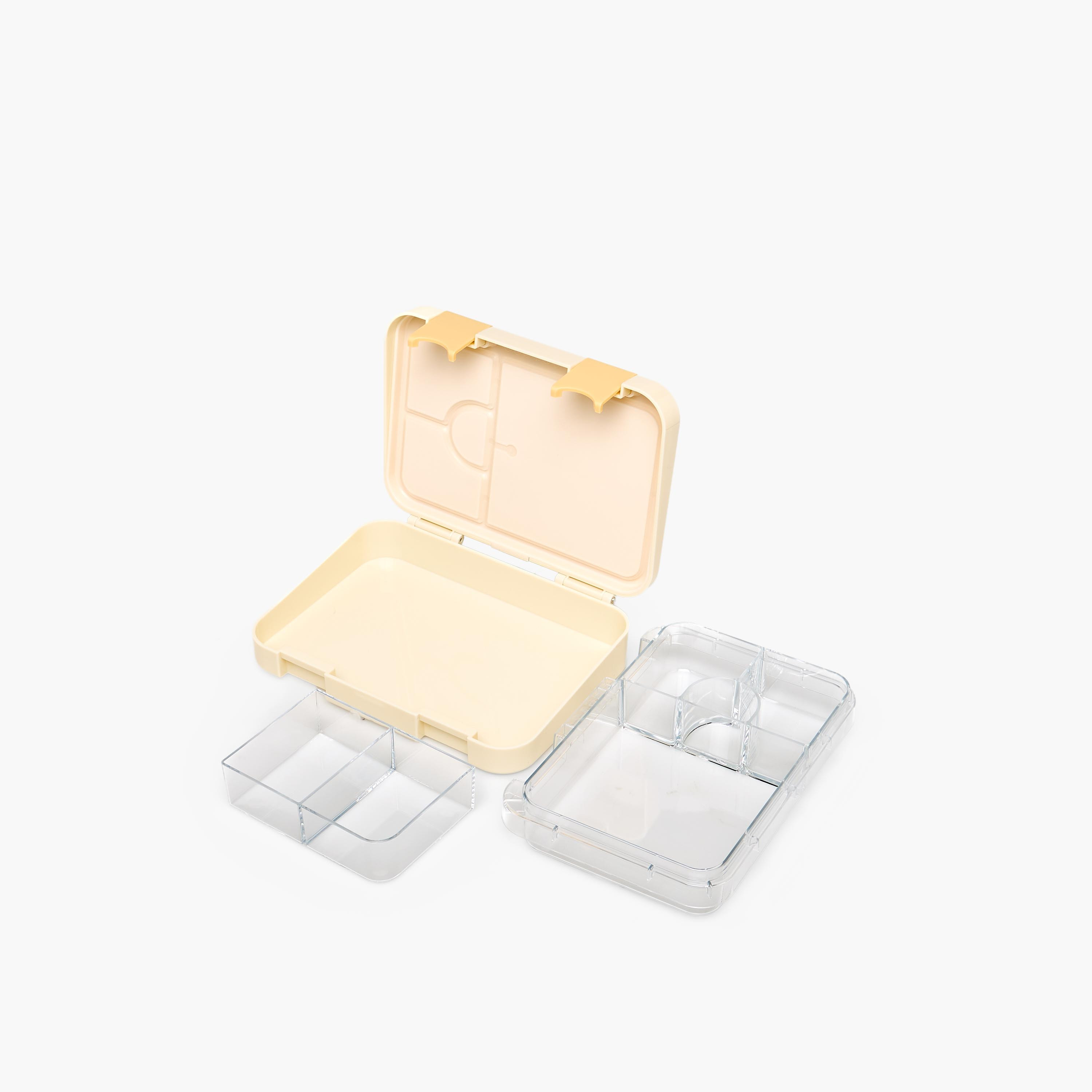 Juniors Floral Print Bento Lunch Box for Girls with Clip Lock Lid - 750 ml-school-lunchessentials-lunchboxes-image-7