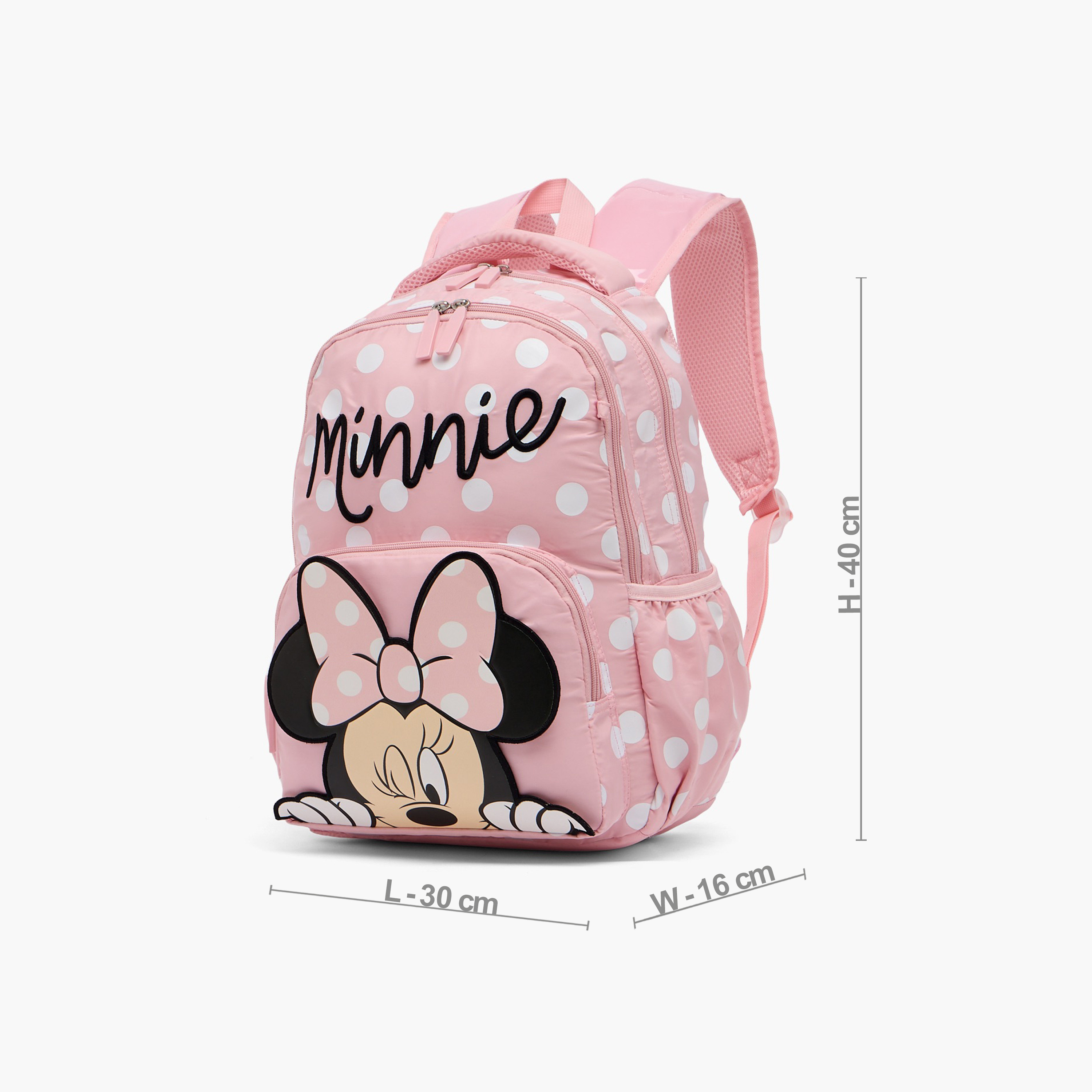 Disney Minnie Mouse Print Backpack for Girls 5-8 Years with Laptop Compartment - 16 inches-school-bagsandbackpacks-backpacks-image-5