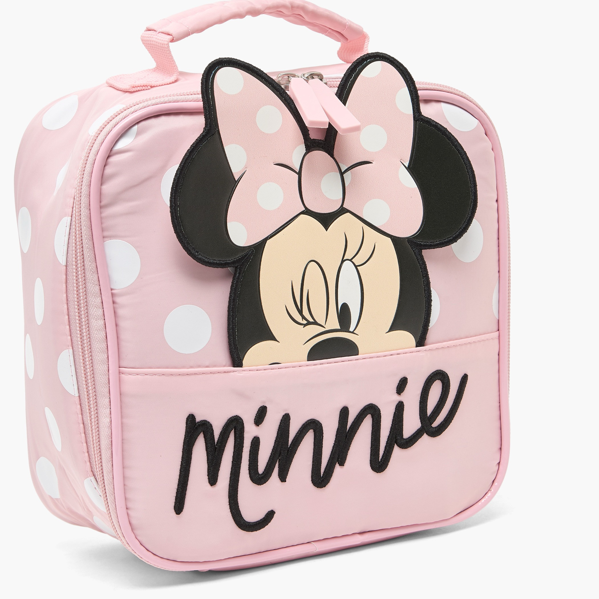 Disney Minnie Mouse Print Lunch Bag for Girls 5-8 Years with Top Handle-school-lunchessentials-lunchbags-image-3