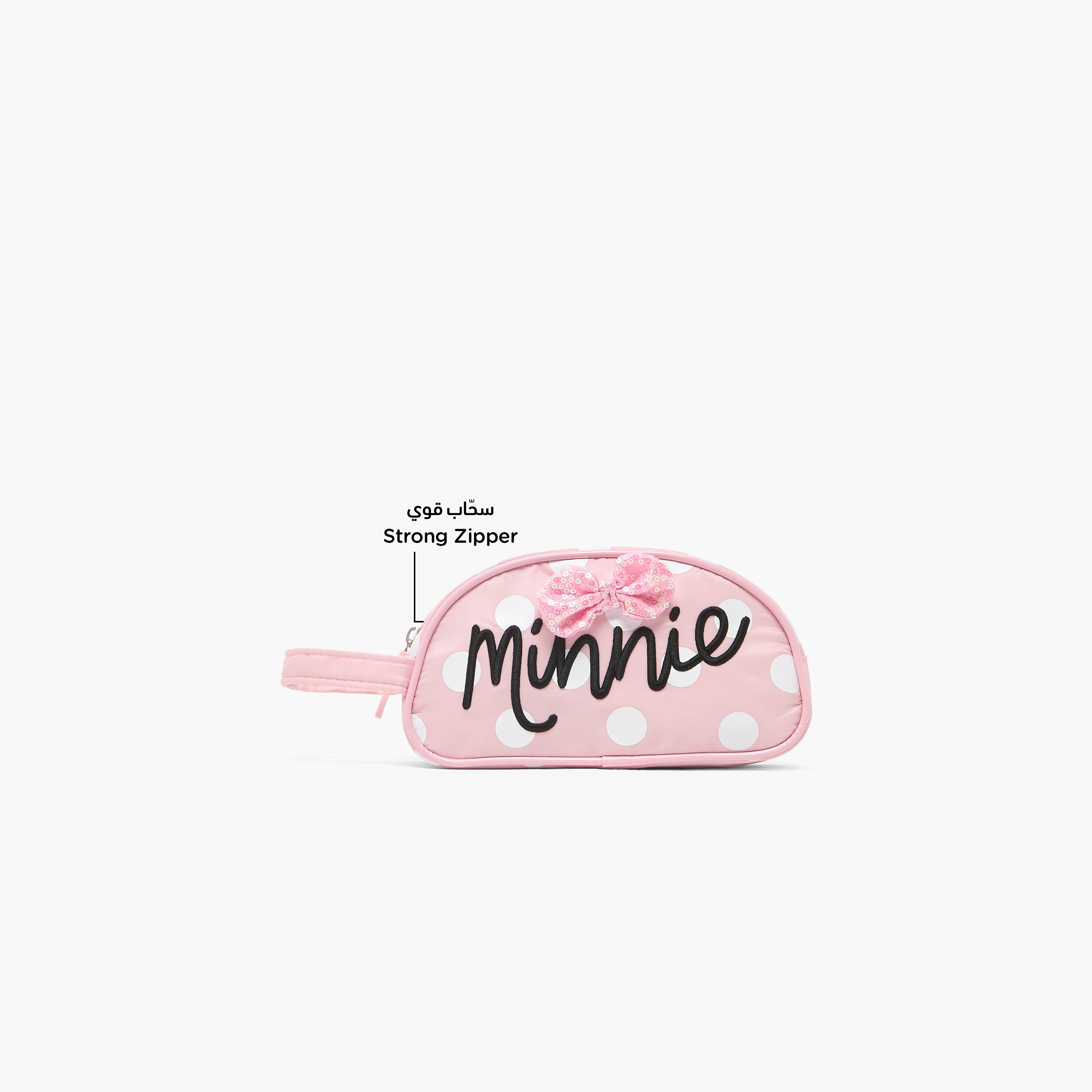 مقلمة بطبعات ميني ماوس من ديزني بسحّاب إغلاق-school-stationery-pencilcases-image-2