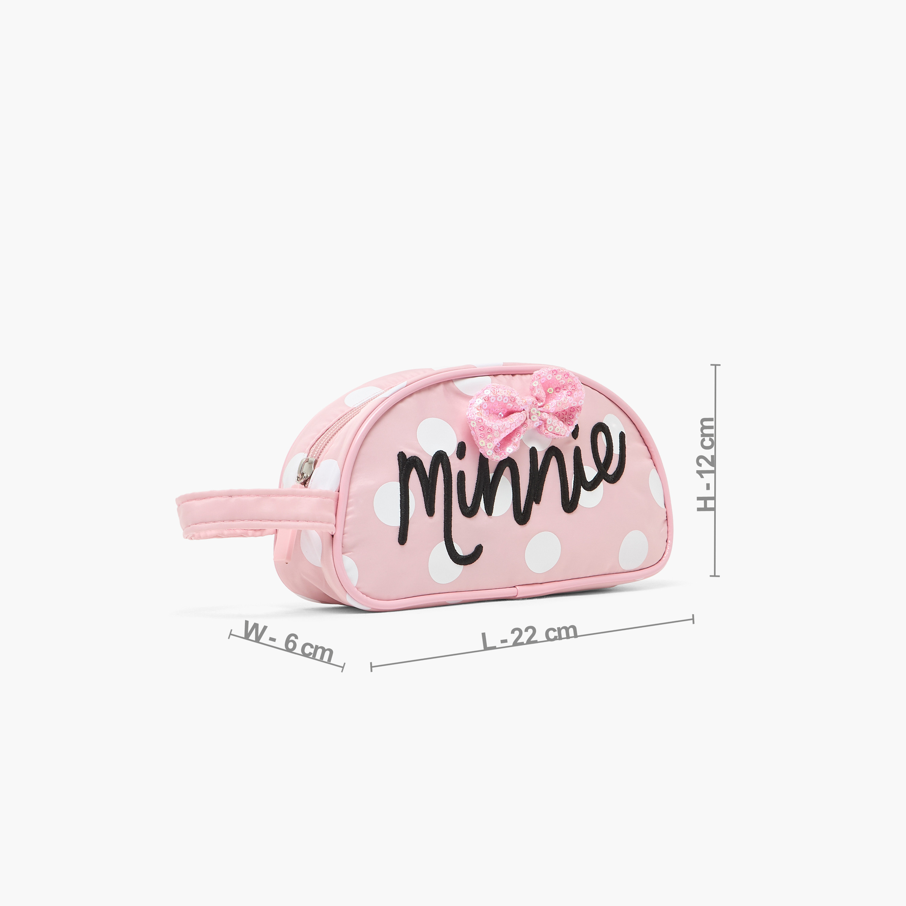 مقلمة بطبعات ميني ماوس من ديزني بسحّاب إغلاق-school-stationery-pencilcases-image-4