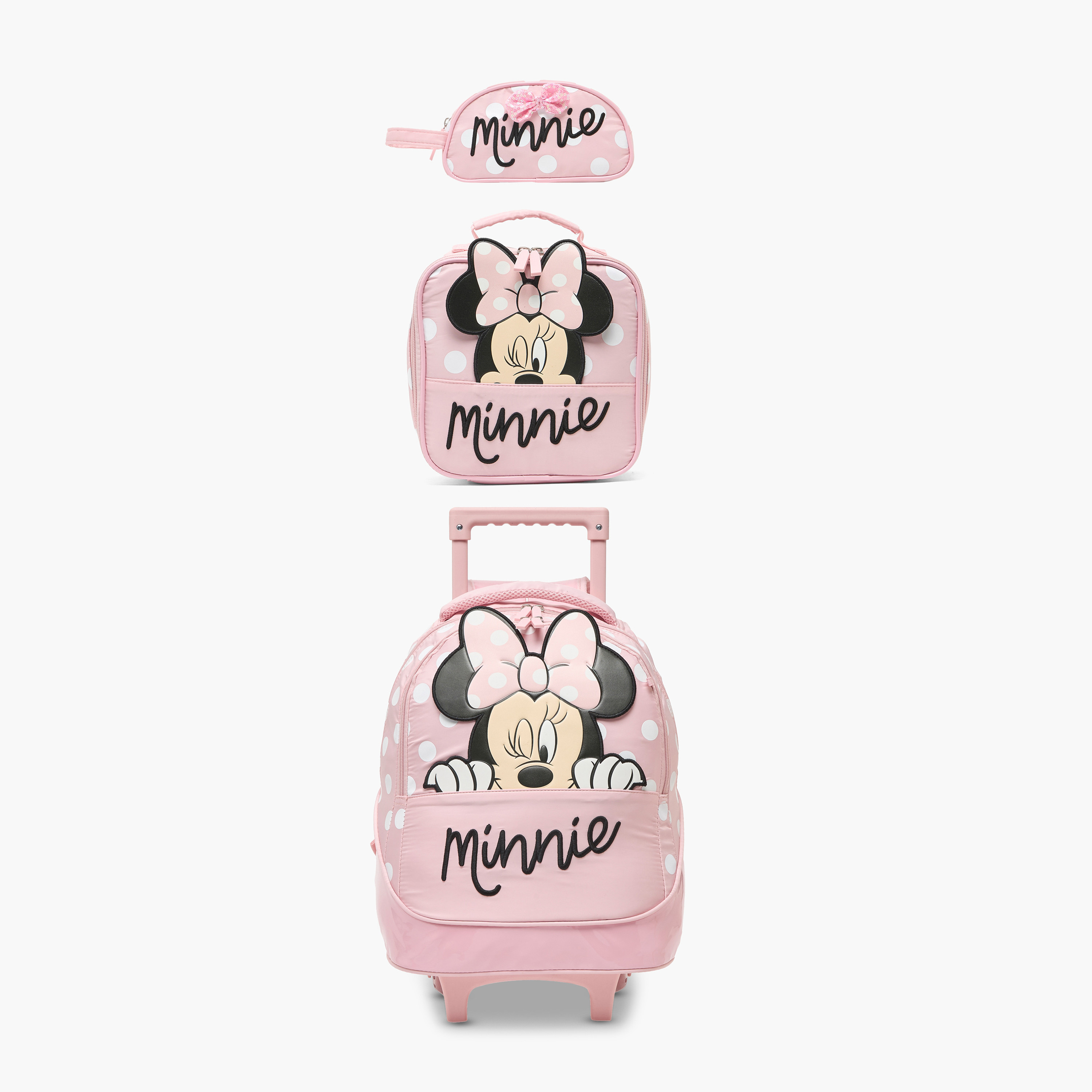 مقلمة بطبعات ميني ماوس من ديزني بسحّاب إغلاق-school-stationery-pencilcases-image-9