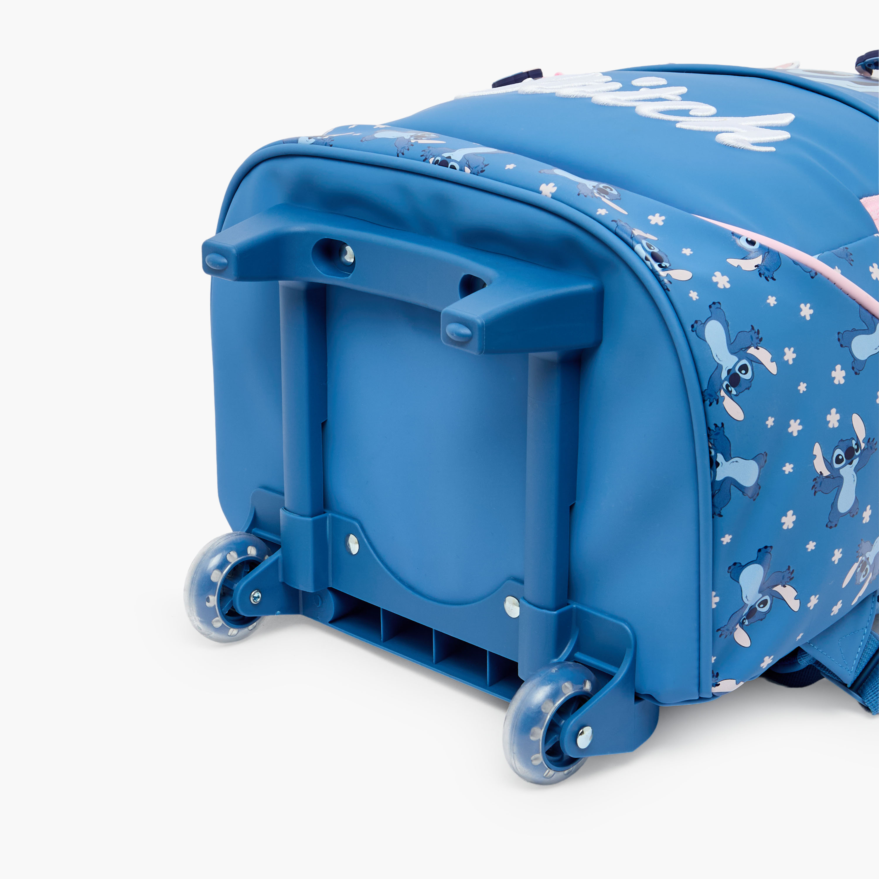 Disney Printed Trolley Bag for Girls 5-8 Years with Adjustable Shoulder Straps - 16 inches-school-bagsandbackpacks-trolleybags-image-8