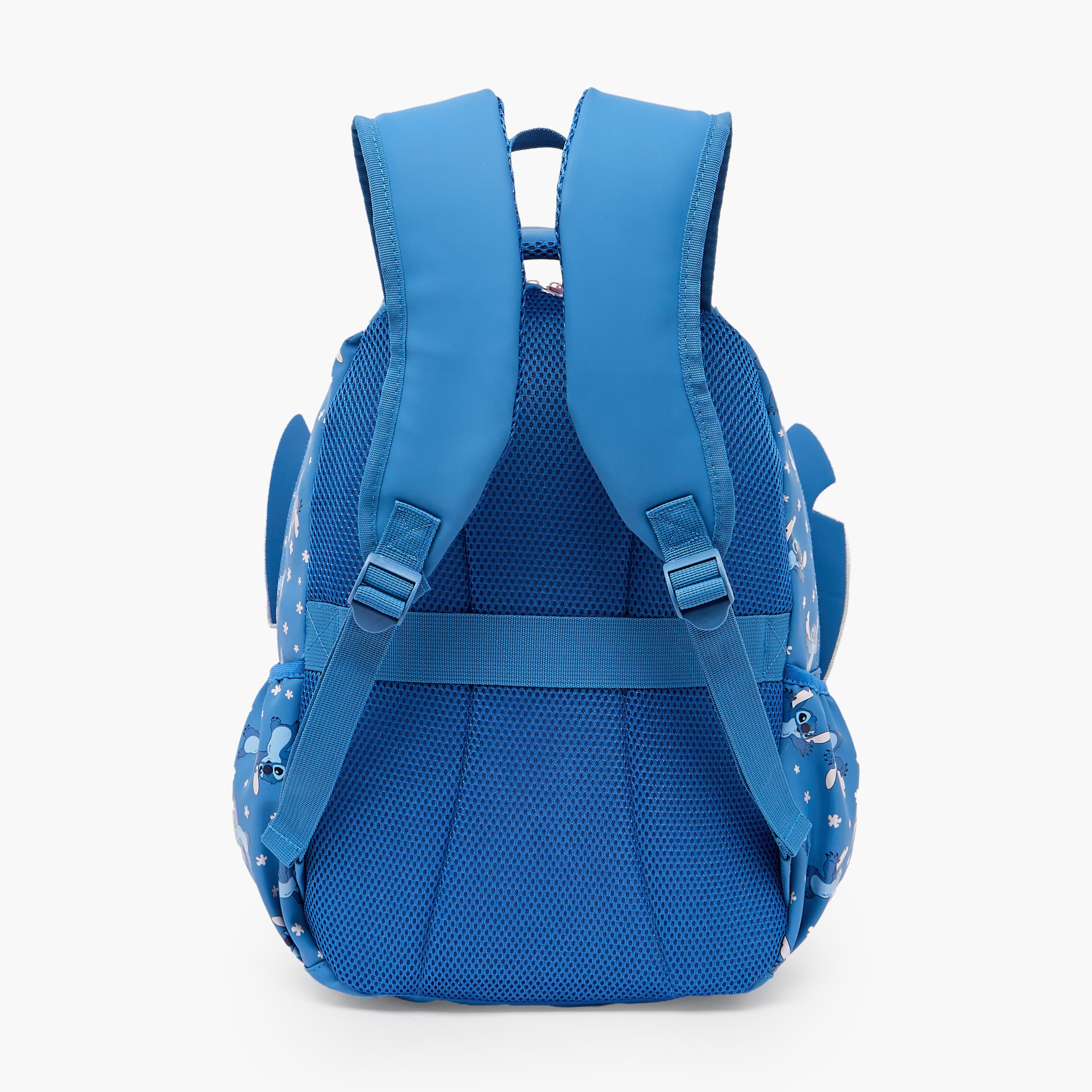 Disney Stitch Print Backpack for Girls 5-8 Years with Adjustable Shoulder Straps - 16 inches-school-bagsandbackpacks-backpacks-image-10