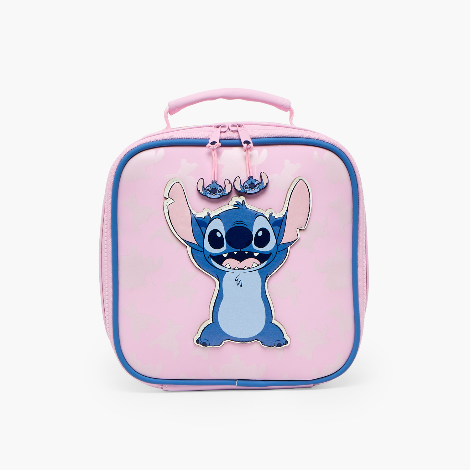 Disney Stitch Accent Lunch Bag for Girls 5-8 Years with Top Handle-school-lunchessentials-lunchbags-image-1