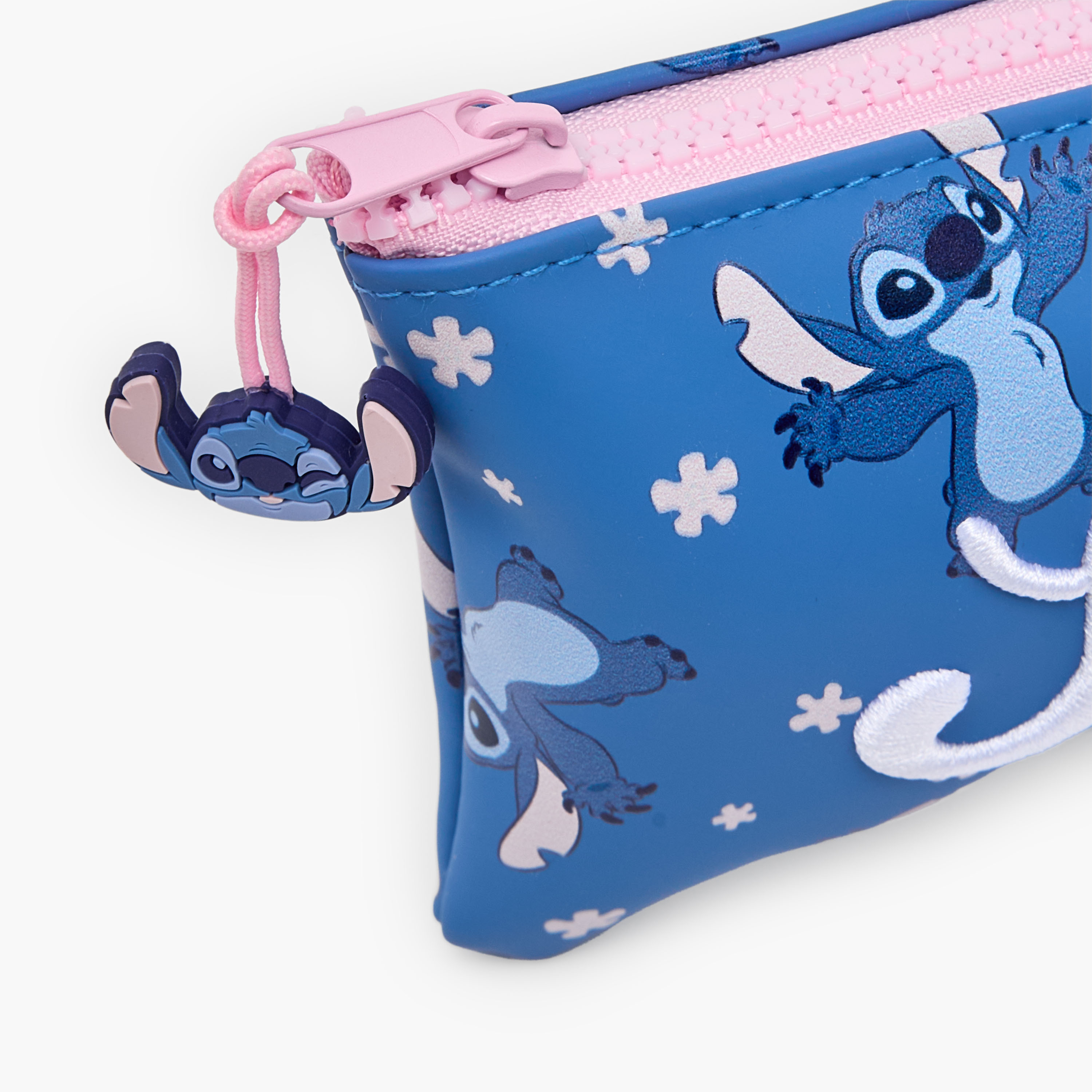 Disney Stitch Print Pencil Pouch with Zip Closure-school-stationery-pencilcases-image-5