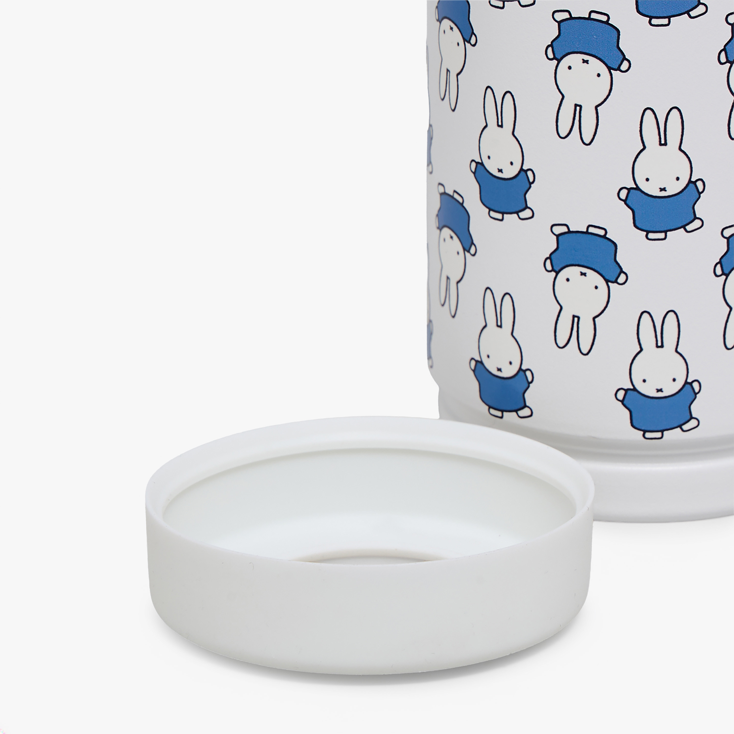 Mercis Miffy Print Stainless Steel Water Bottle with Spout and Lid-school-waterbottles-image-7