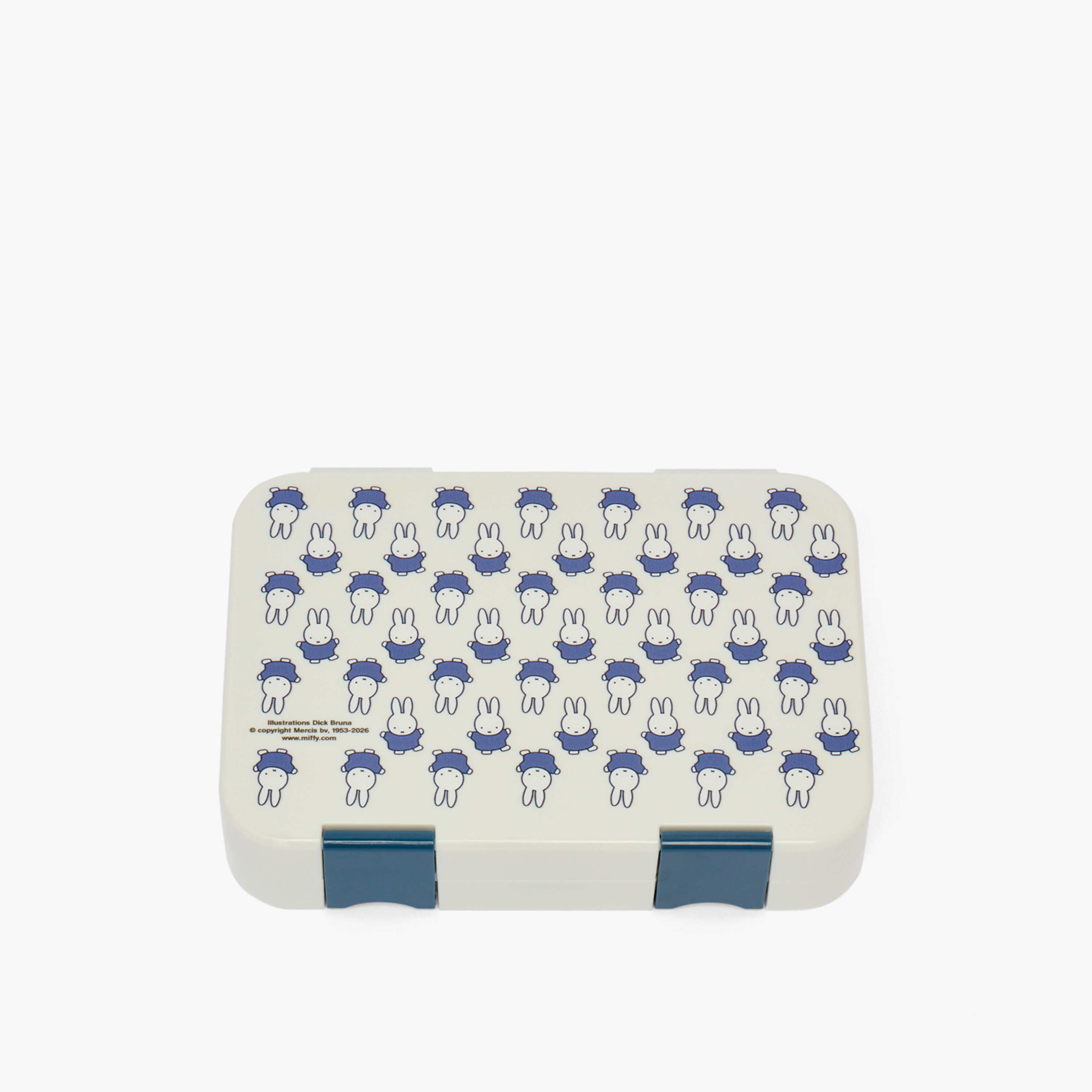 Mercis Miffy Print Bento Lunch Box for Boys with Clip Lock Lid-school-lunchessentials-lunchboxes-image-2