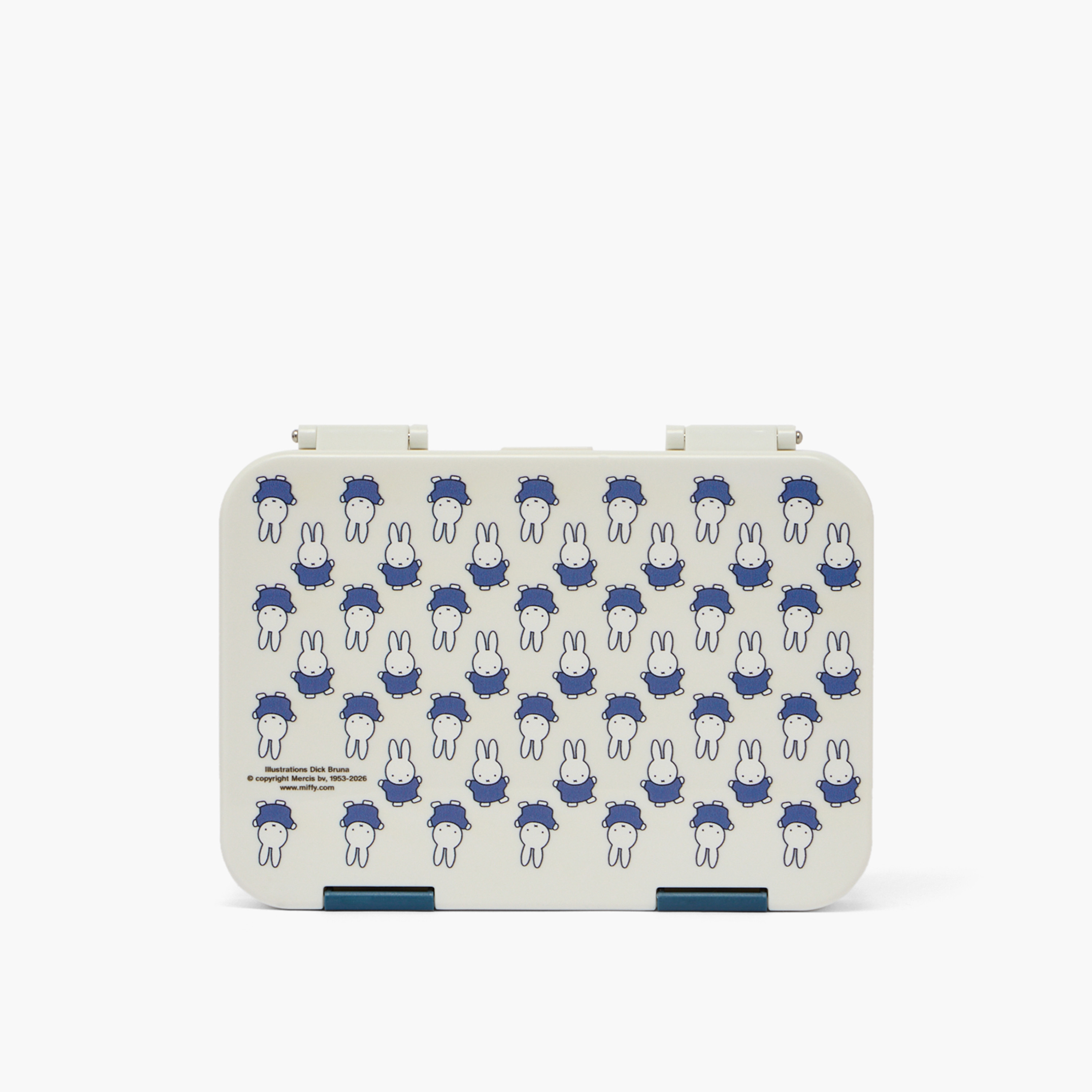 Mercis Miffy Print Bento Lunch Box for Boys with Clip Lock Lid-school-lunchessentials-lunchboxes-image-3