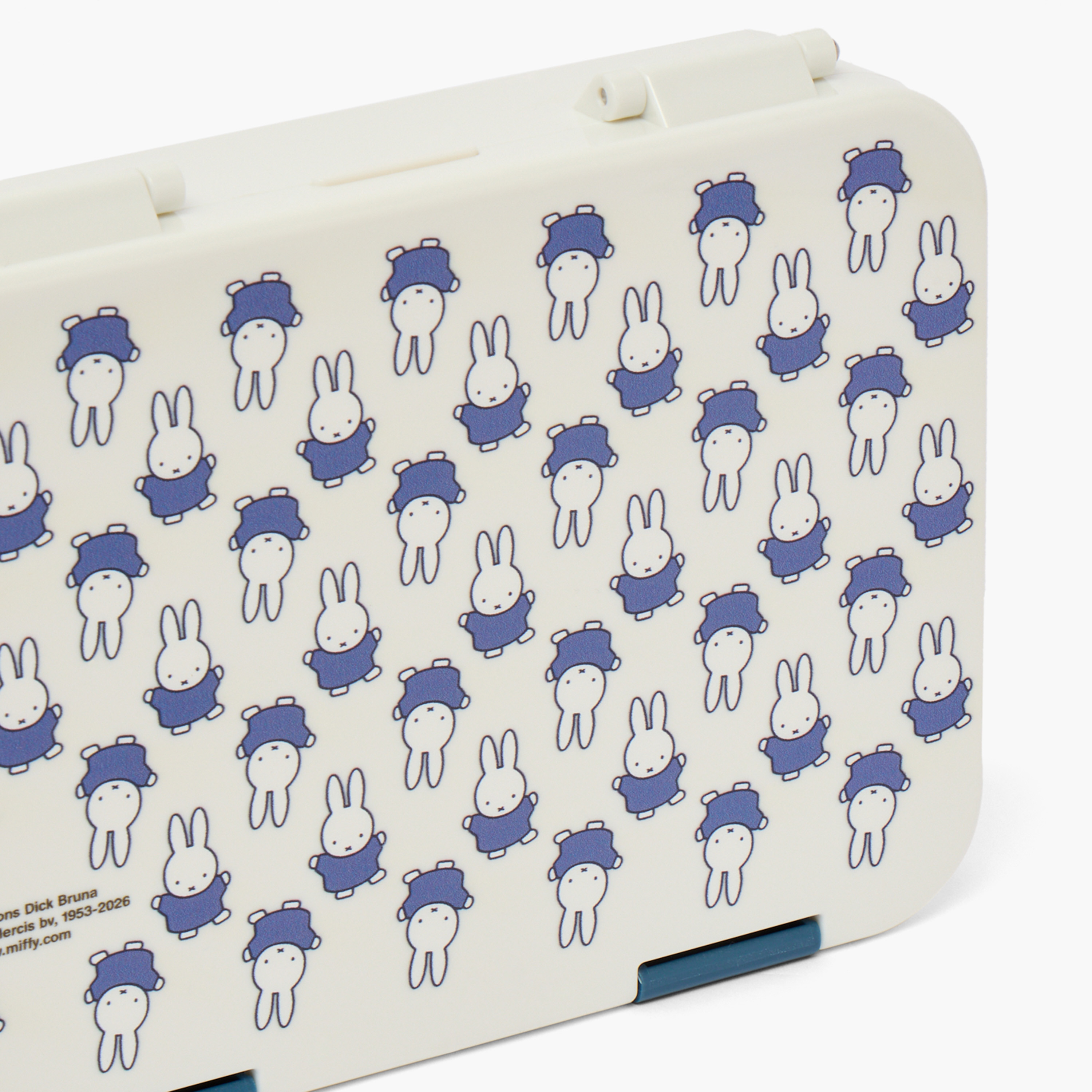 Mercis Miffy Print Bento Lunch Box for Boys with Clip Lock Lid-school-lunchessentials-lunchboxes-image-4