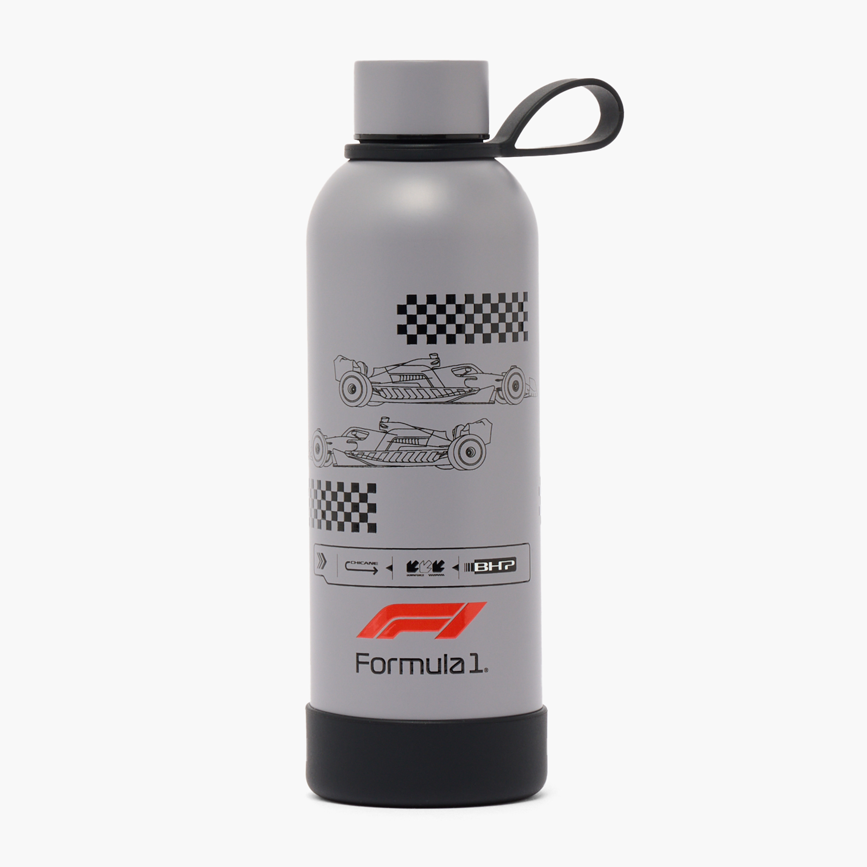 Formula One Racing Stainless Steel Water Bottle-school-waterbottles-image-1