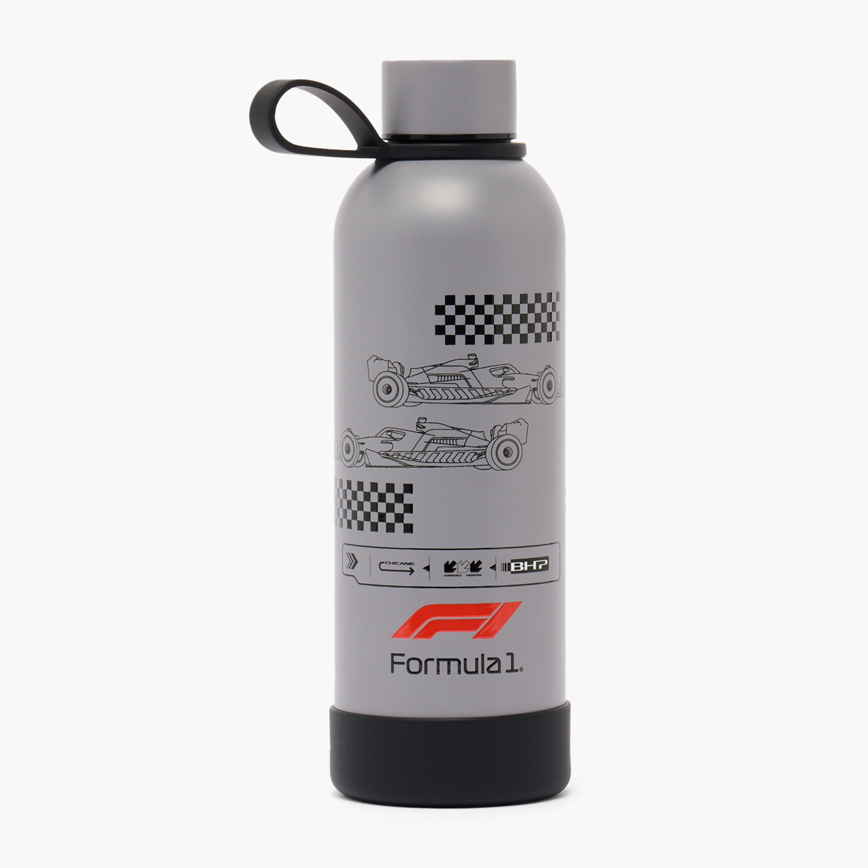 Formula One Racing Stainless Steel Water Bottle-school-waterbottles-image-3