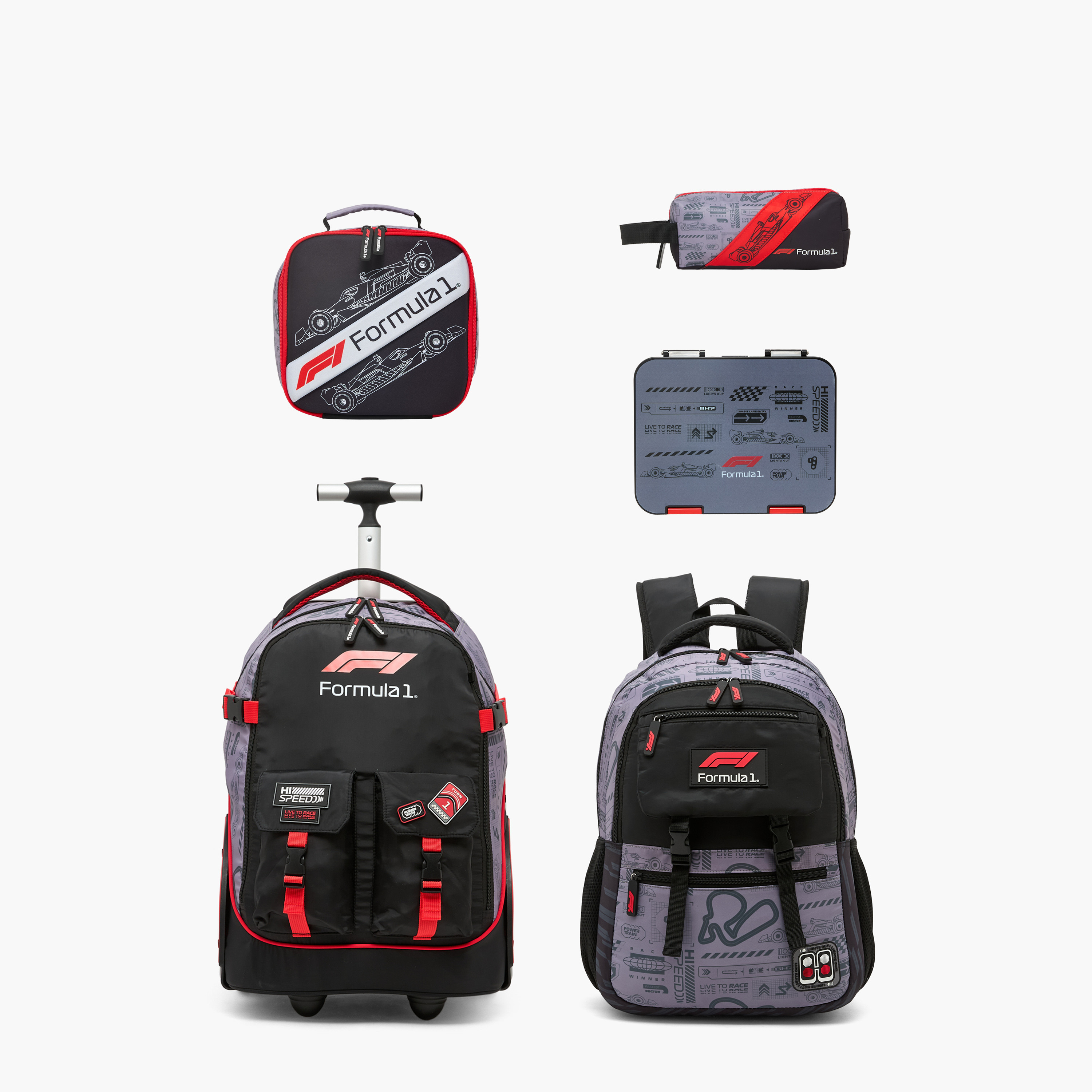 صندوق غداء بأقسام وطبعات فورمولا ون للأولاد-school-lunchessentials-lunchboxes-image-13