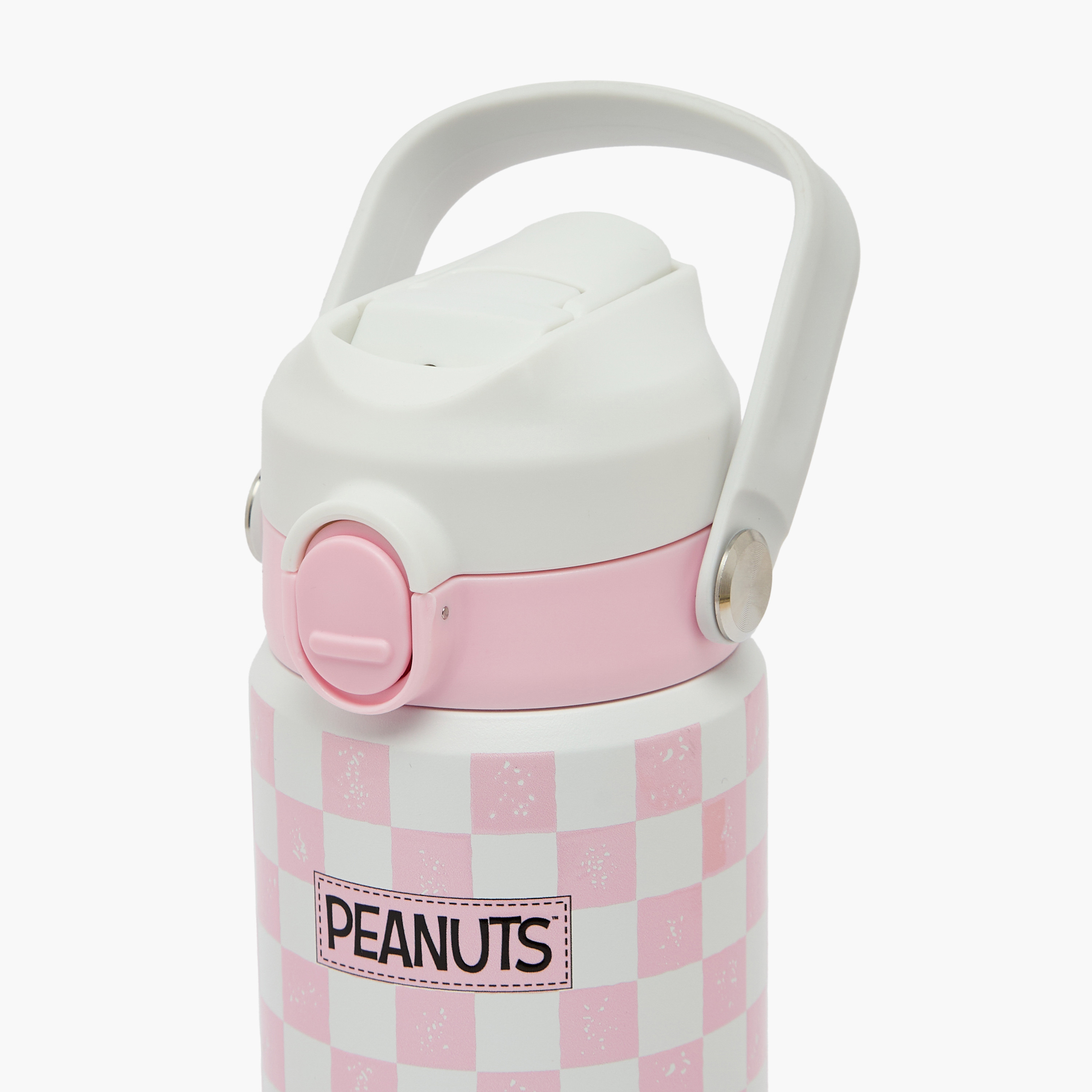 قارورة مياه ستانلس ستيل بفوهة قلابة ومقبض وطبعات من بيناتس - 500 مل-school-waterbottles-image-6