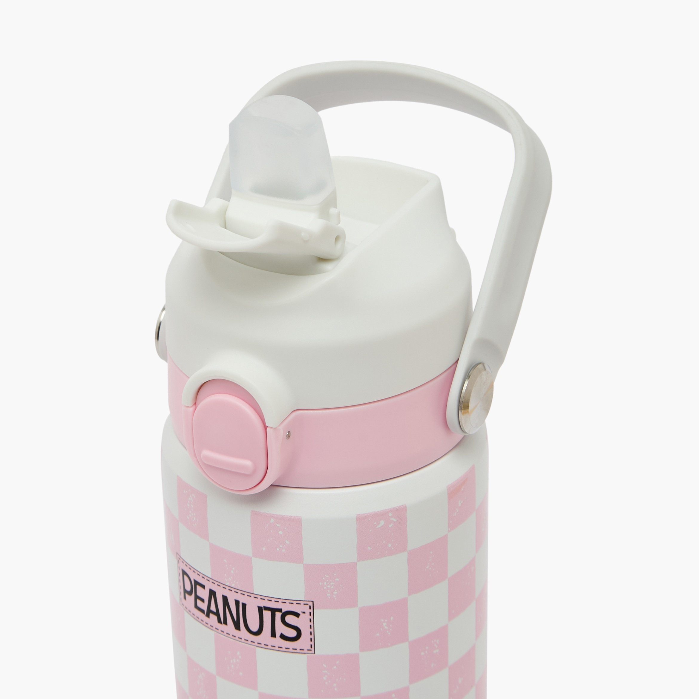 قارورة مياه ستانلس ستيل بفوهة قلابة ومقبض وطبعات من بيناتس - 500 مل-school-waterbottles-image-7