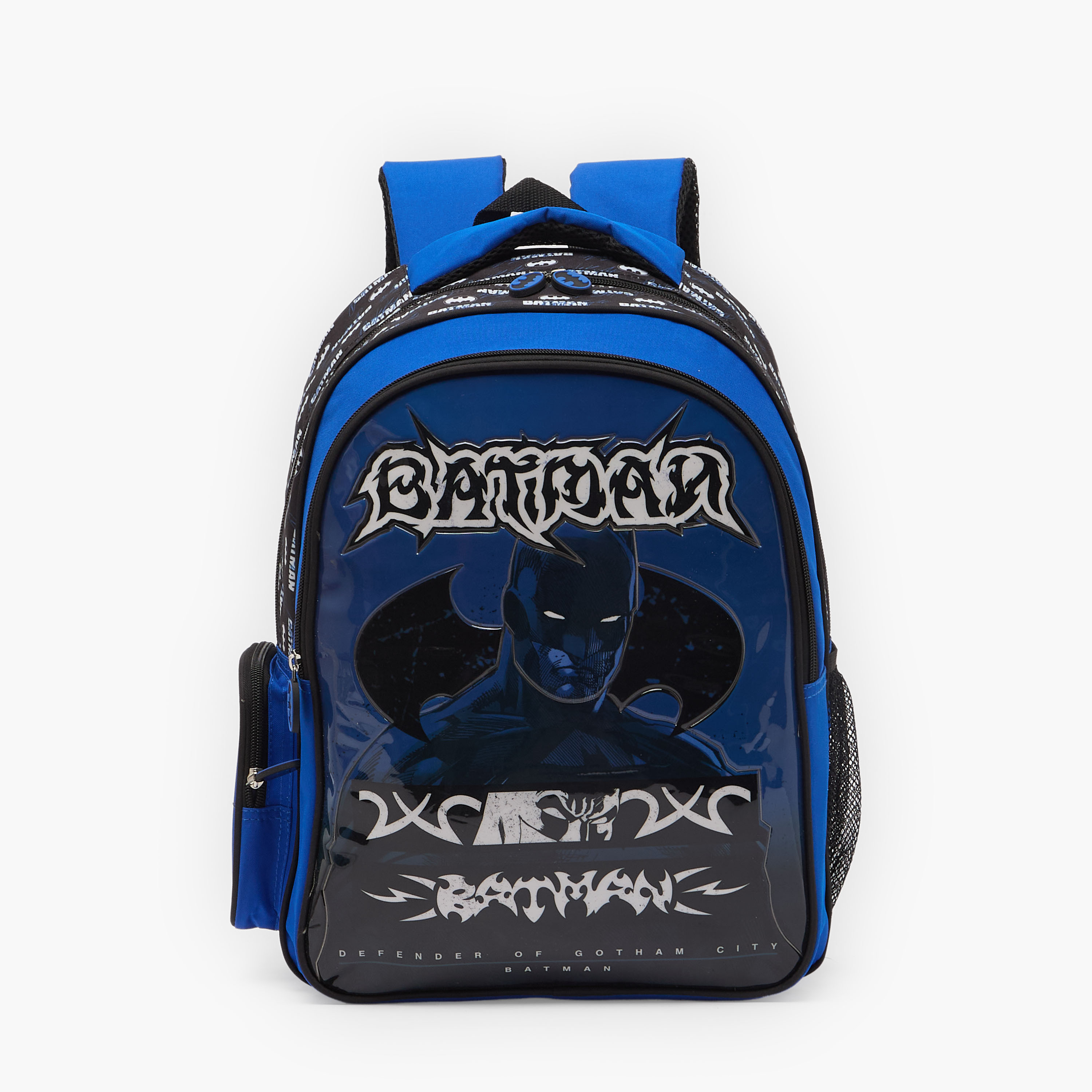 Batman Print 3-Piece School Bag Set for Boys 5-8 Years with Lunch Bag-school-bagsandbackpacks-backpacks-image-4