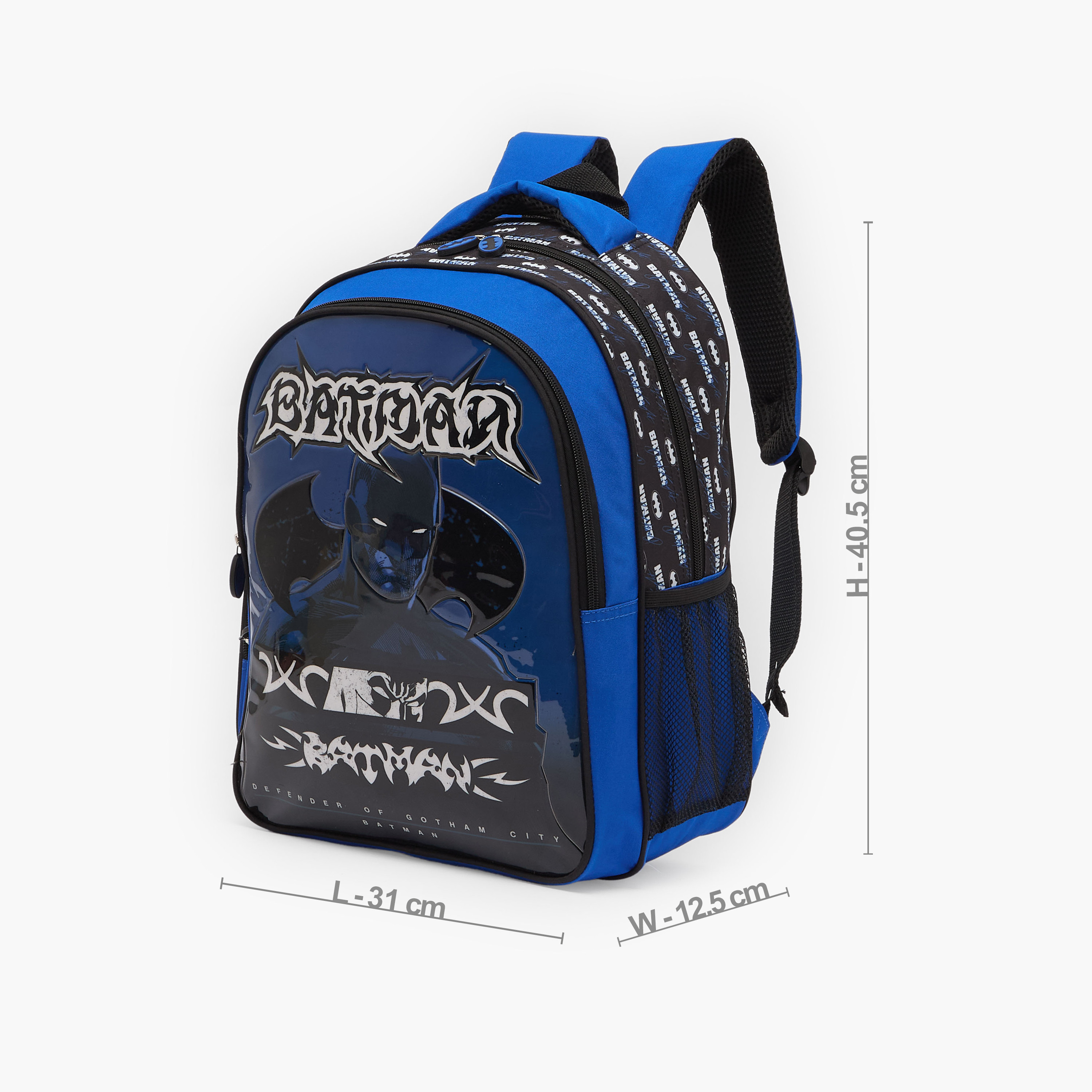 Batman Print 3-Piece School Bag Set for Boys 5-8 Years with Lunch Bag-school-bagsandbackpacks-backpacks-image-8