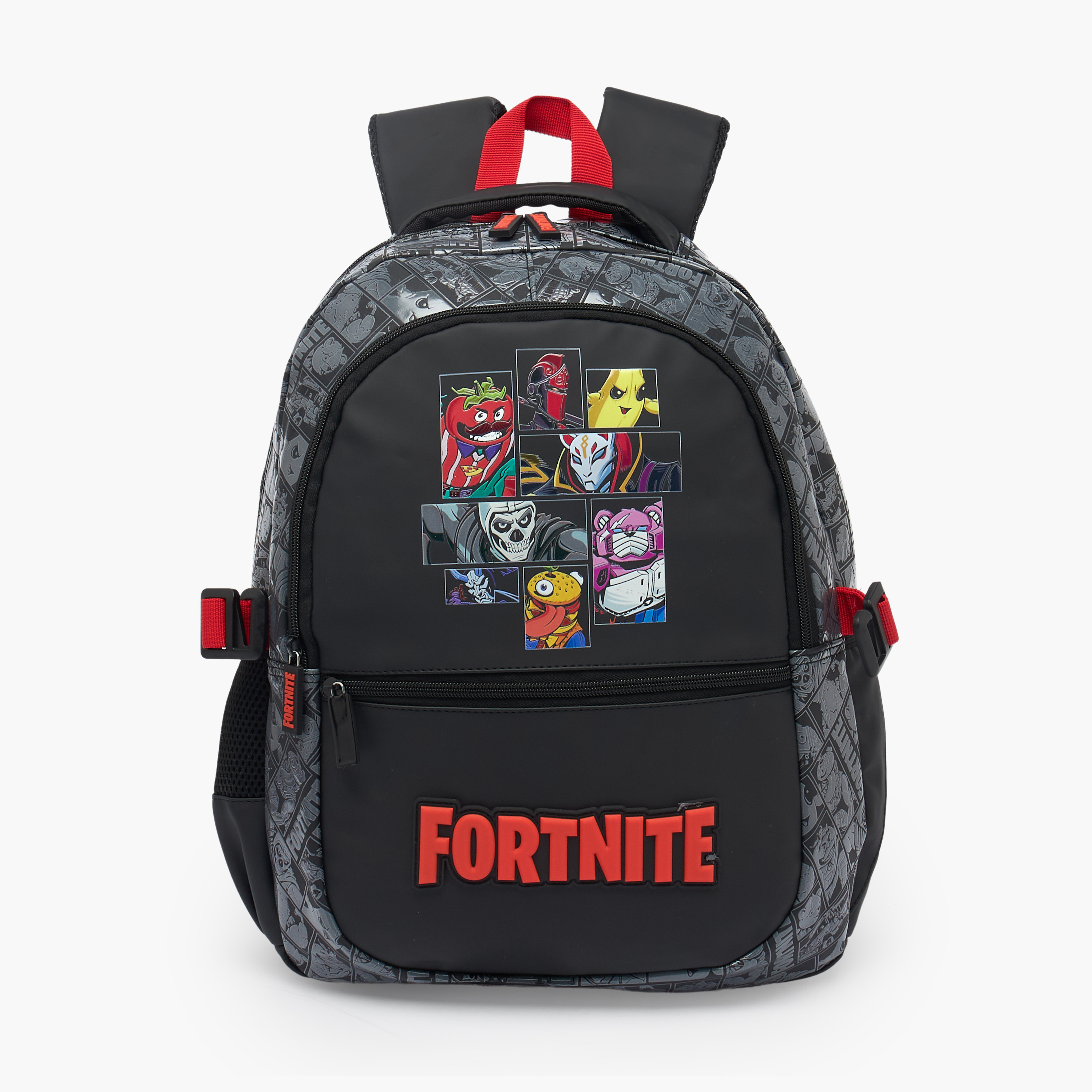شنطة ظهر بأحزمة مبطنة وطبعات للأولاد بعمر 5-8 سنوات من فورتنايت-school-bagsandbackpacks-backpacks-image-2