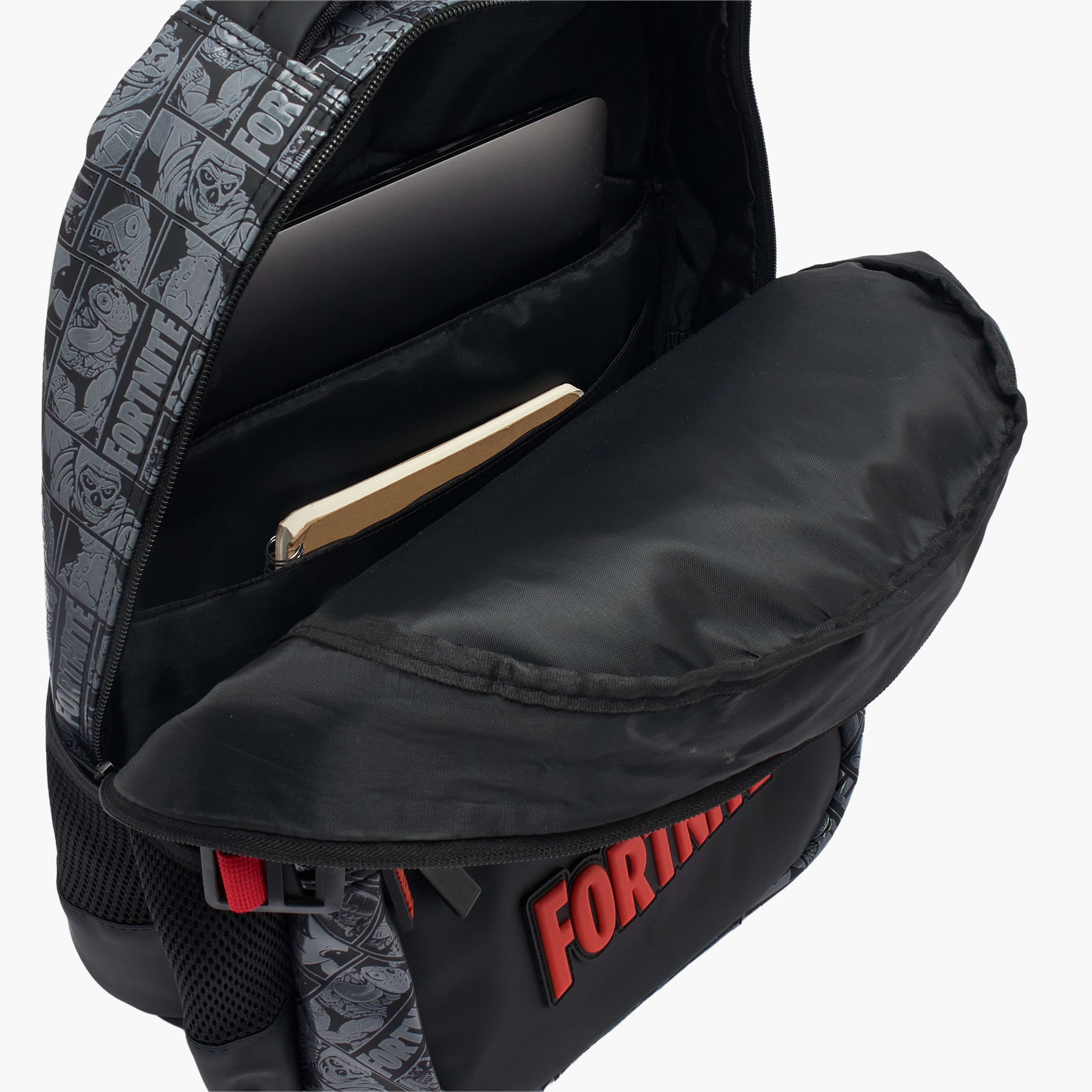 شنطة ظهر بأحزمة مبطنة وطبعات للأولاد بعمر 5-8 سنوات من فورتنايت-school-bagsandbackpacks-backpacks-image-6