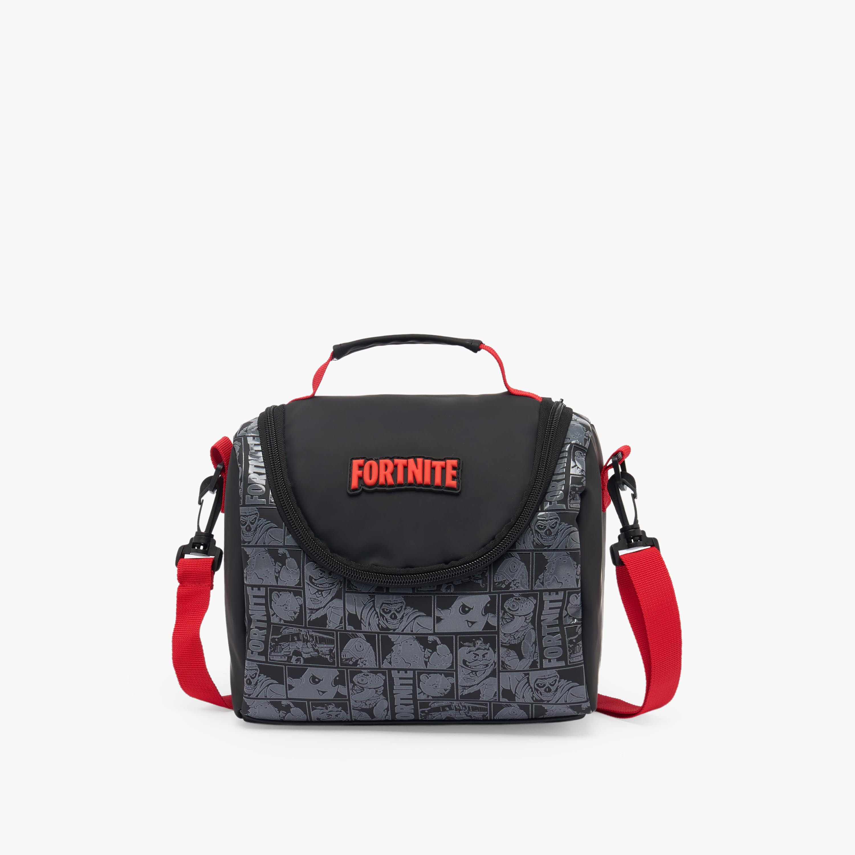 شنطة غداء بتطريز شعار فورتنايت معزولة للأولاد 5-8 سنوات-school-lunchessentials-lunchbags-image-1