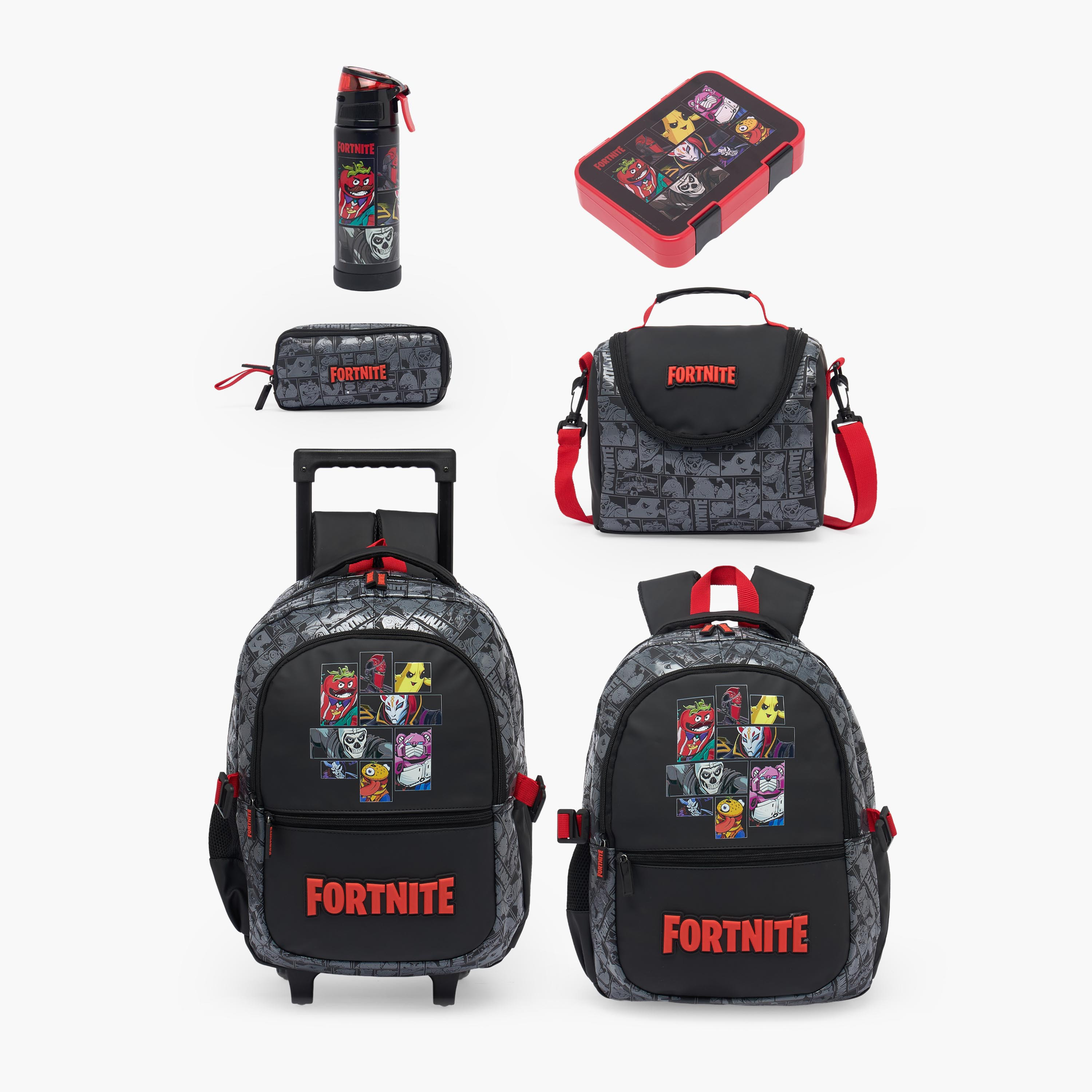 شنطة غداء بتطريز شعار فورتنايت معزولة للأولاد 5-8 سنوات-school-lunchessentials-lunchbags-image-11