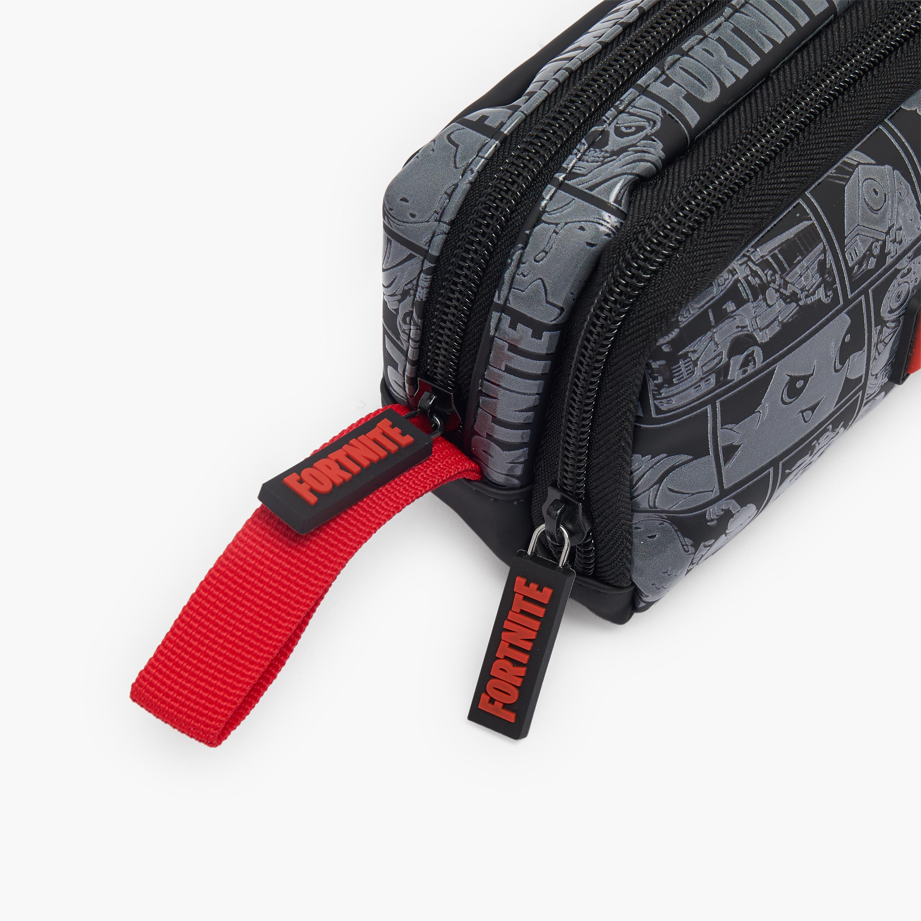 Fortnite Printed Pencil Pouch with 2 Compartments-school-stationery-pencilcases-image-5