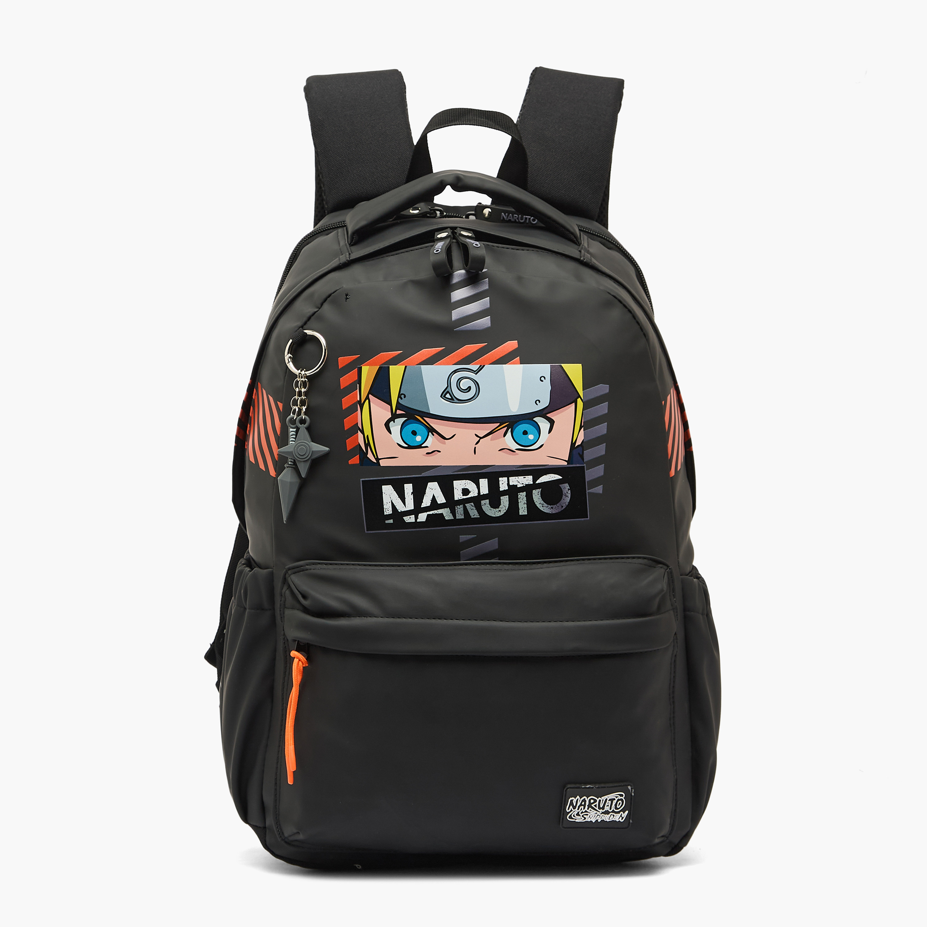 Naruto Printed Backpack for Boys 8-12 Years with Padded Straps - 17 inches-school-bagsandbackpacks-backpacks-image-1