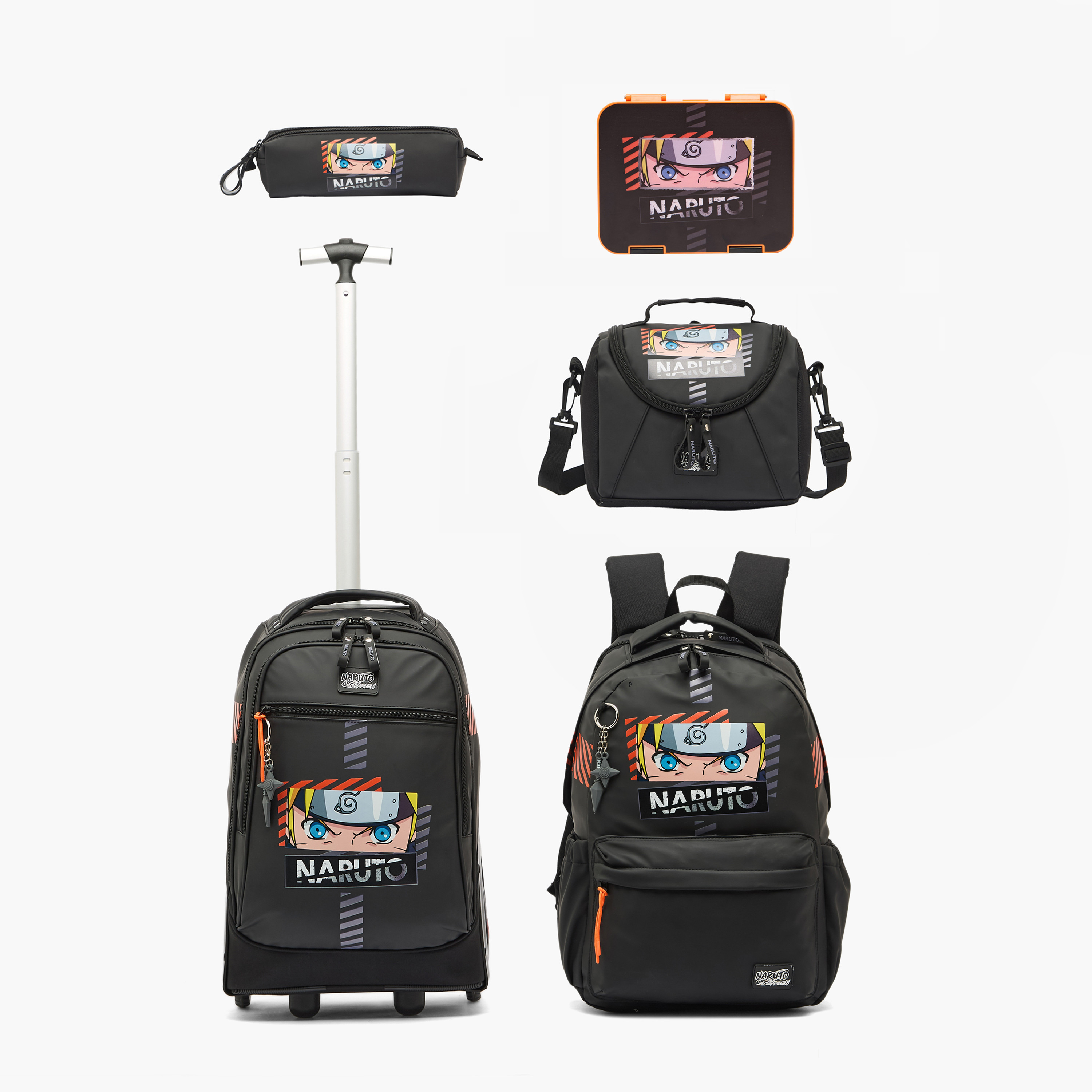 Naruto Printed Backpack for Boys 8-12 Years with Padded Straps - 17 inches-school-bagsandbackpacks-backpacks-image-10