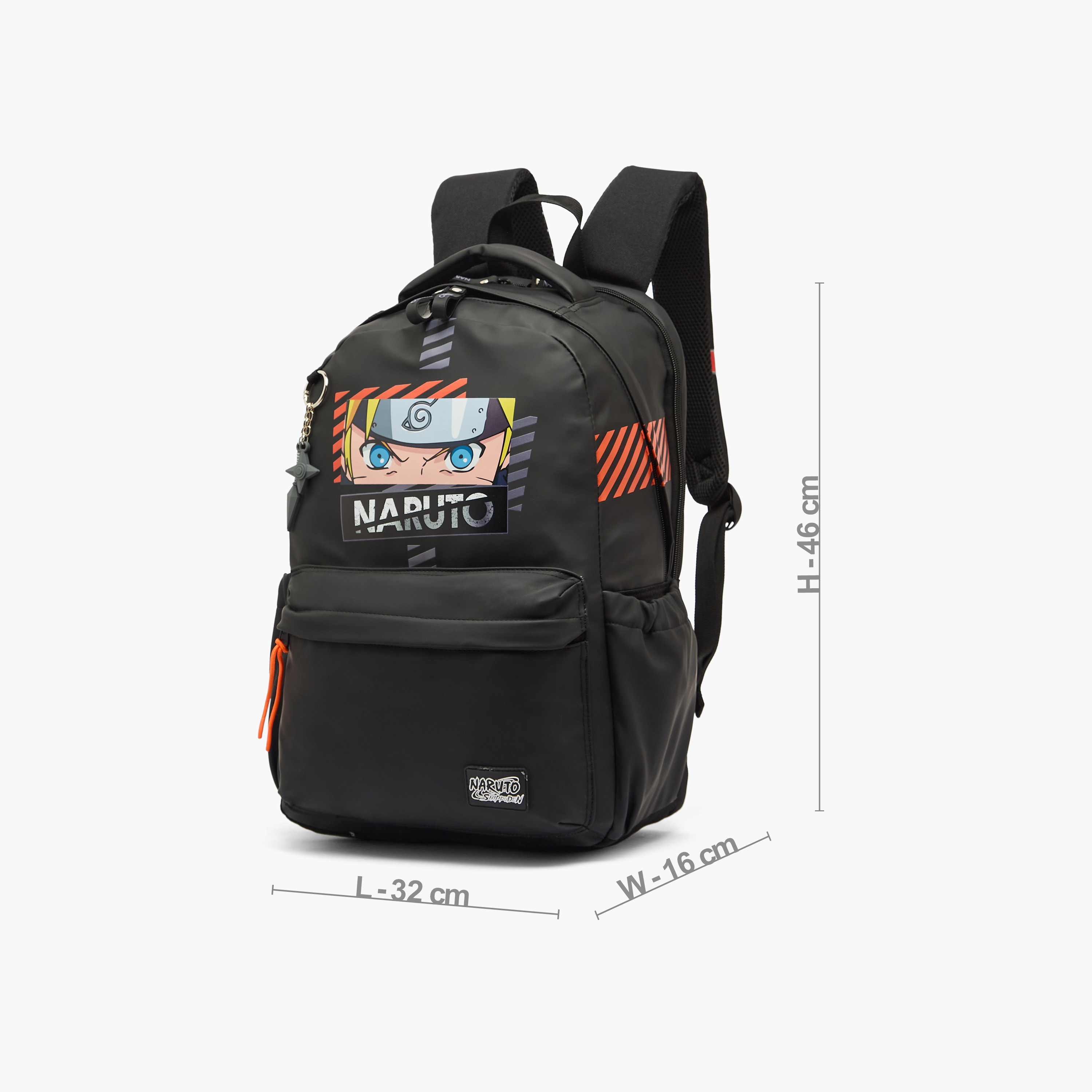Naruto Printed Backpack for Boys 8-12 Years with Padded Straps - 17 inches-school-bagsandbackpacks-backpacks-image-7