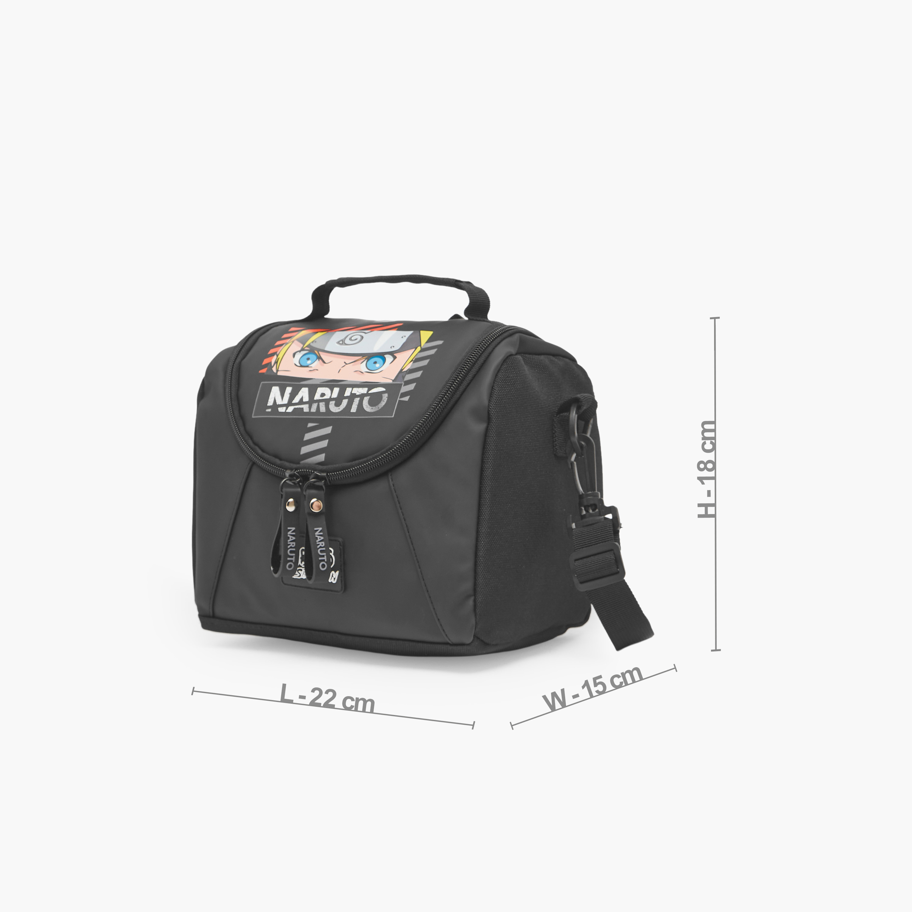 Naruto Graphic Print Lunch Bag for Boys 8-13 Years with Insulation-school-lunchessentials-lunchbags-image-9