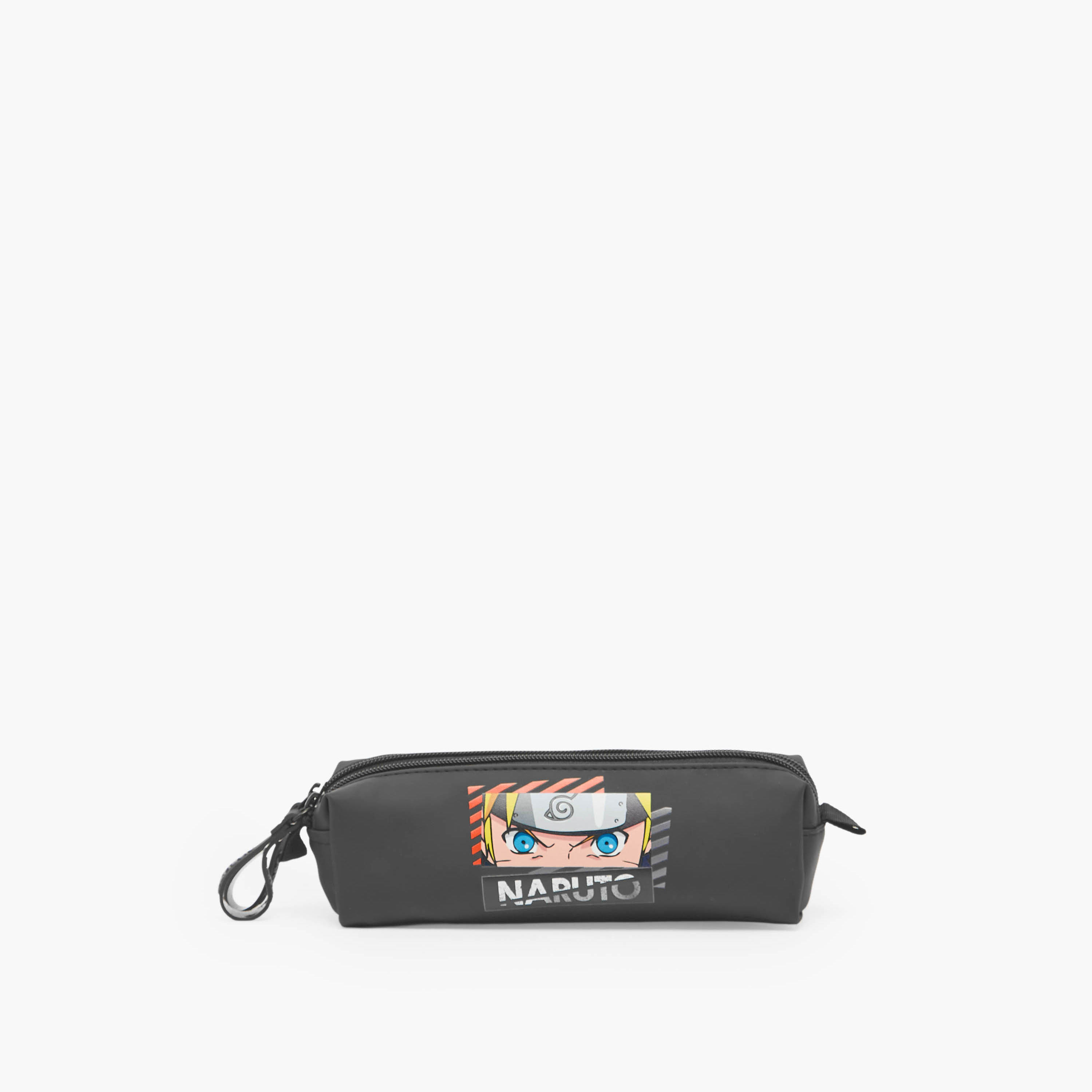 مقلمة بقسمين وطبعات ناروتو جرافيك-school-stationery-pencilcases-image-1