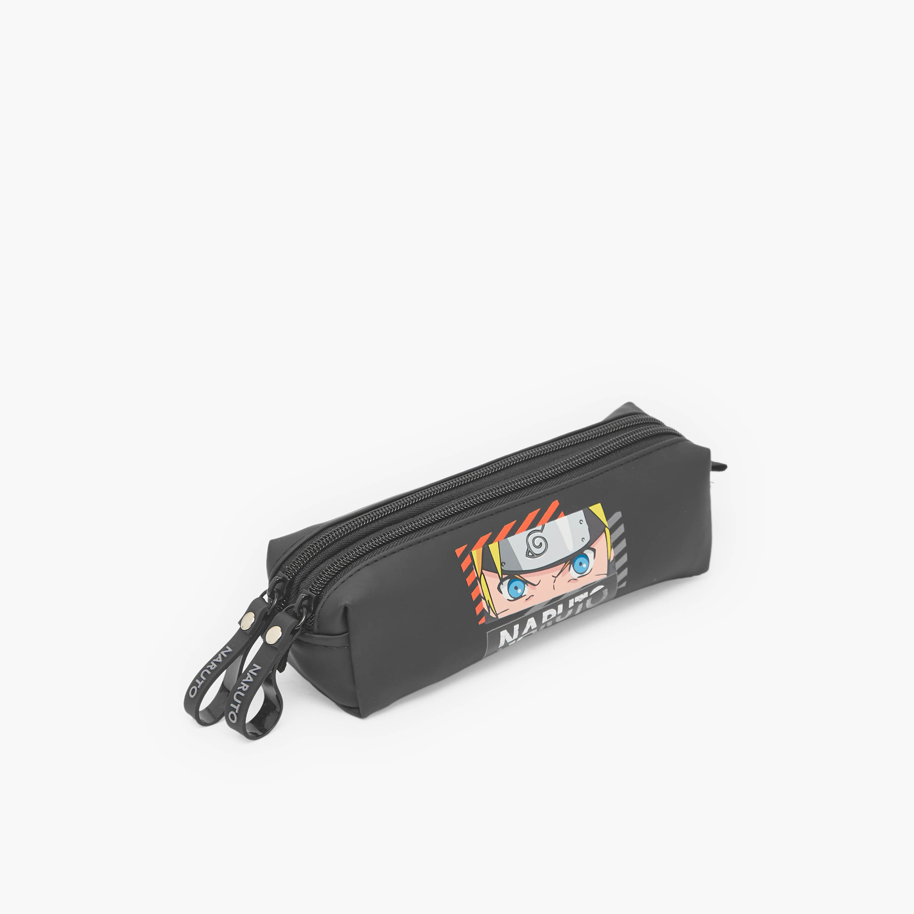 مقلمة بقسمين وطبعات ناروتو جرافيك-school-stationery-pencilcases-image-3