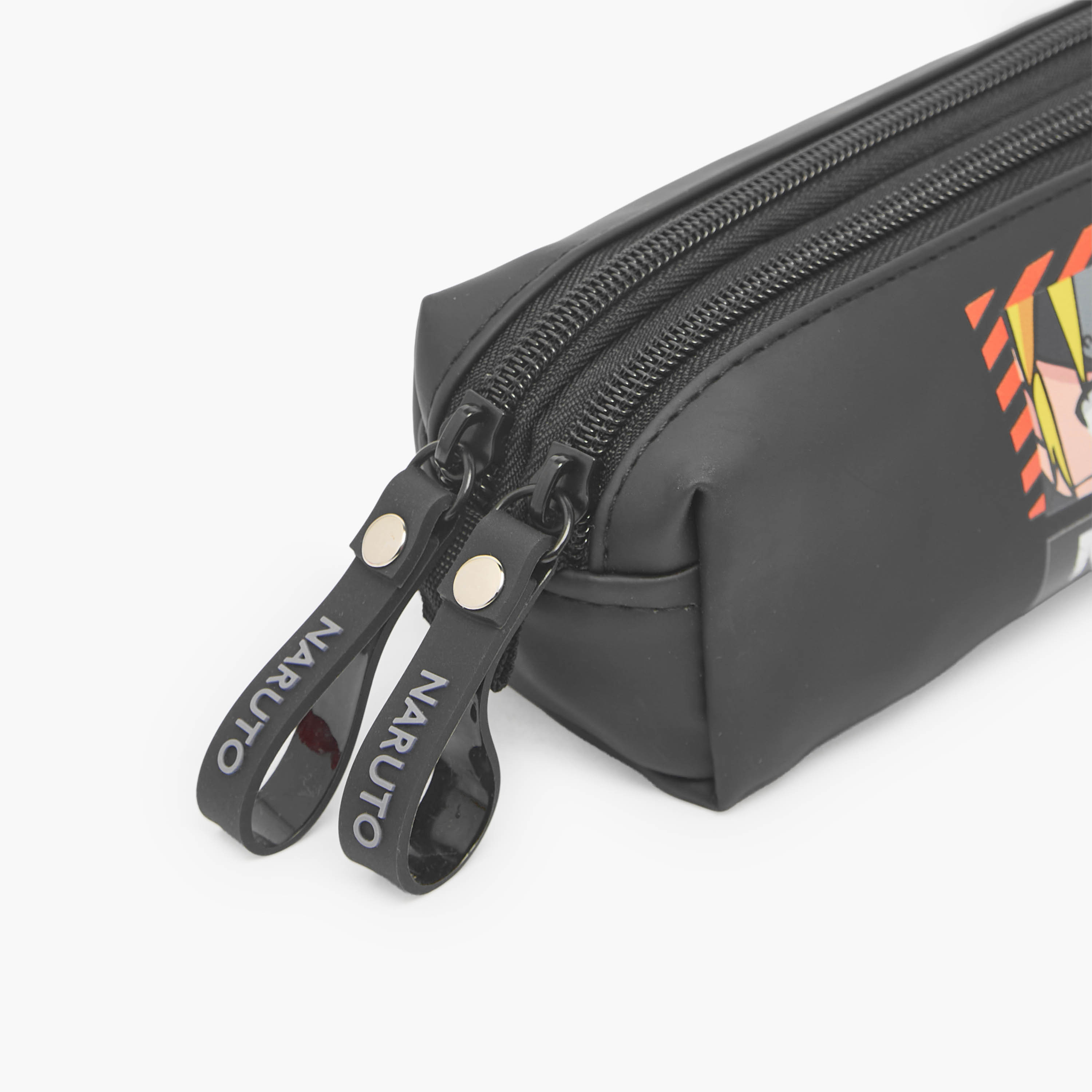 مقلمة بقسمين وطبعات ناروتو جرافيك-school-stationery-pencilcases-image-6