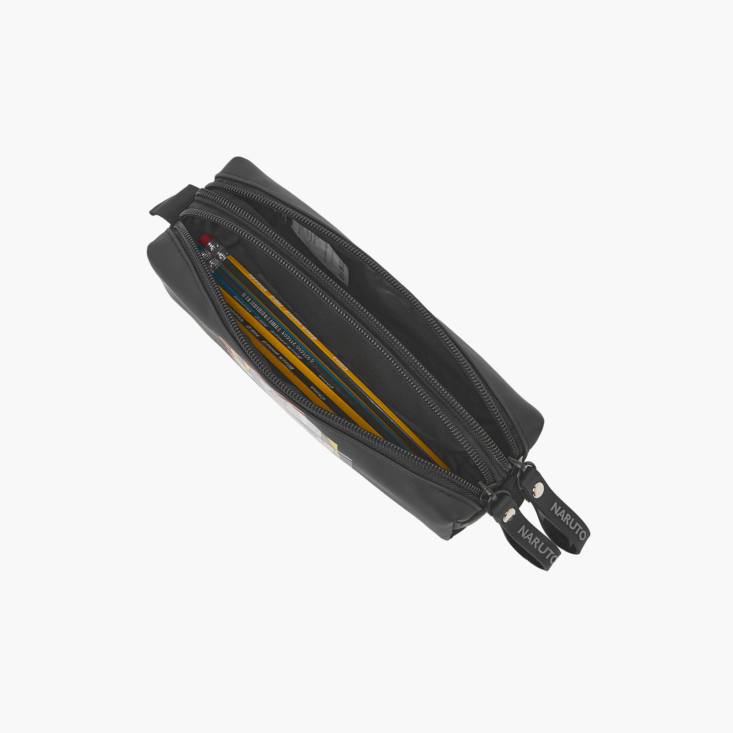 مقلمة بقسمين وطبعات ناروتو جرافيك-school-stationery-pencilcases-image-8