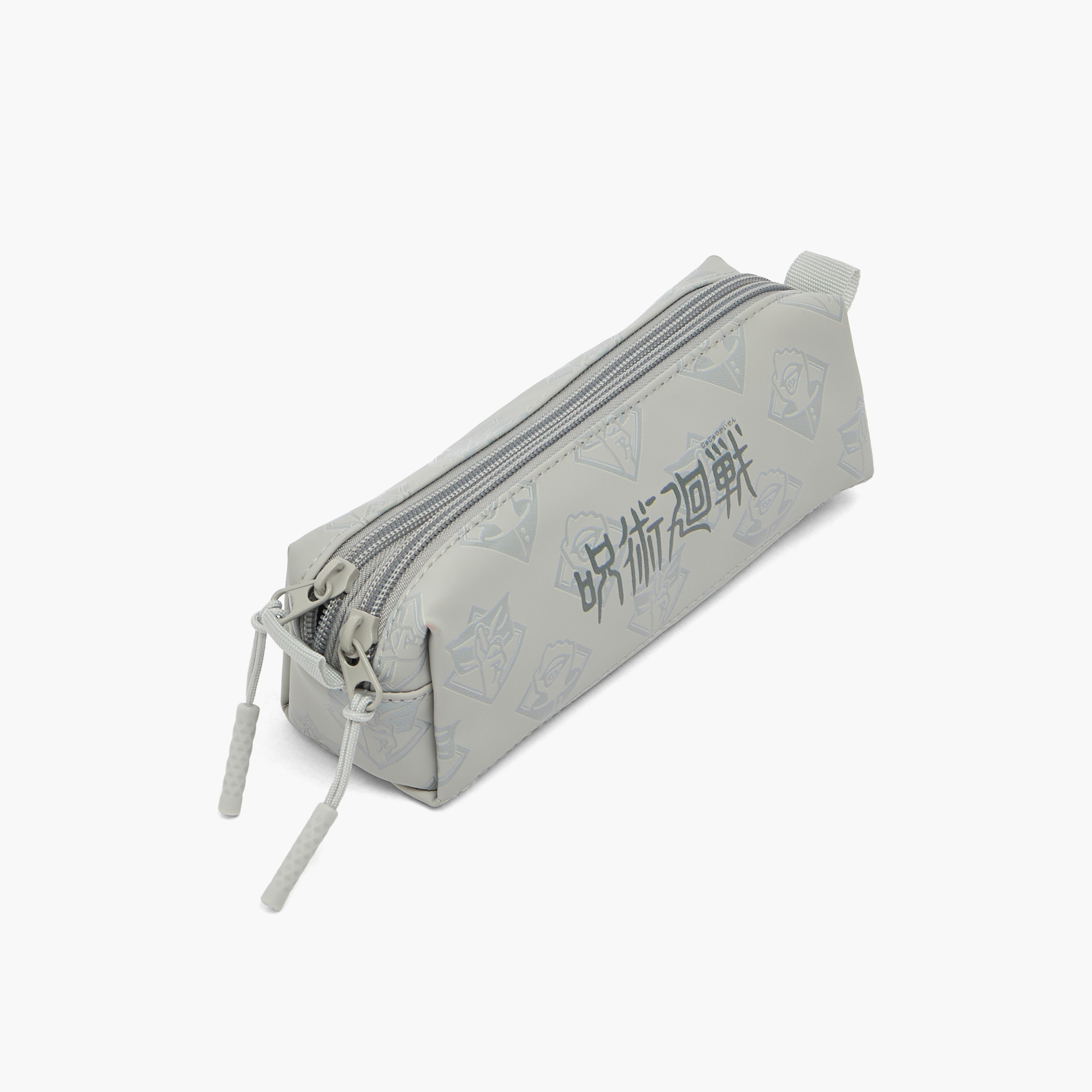 Jujutsu Kaisen Printed Pencil Pouch with 2 Compartment-school-stationery-pencilcases-image-3
