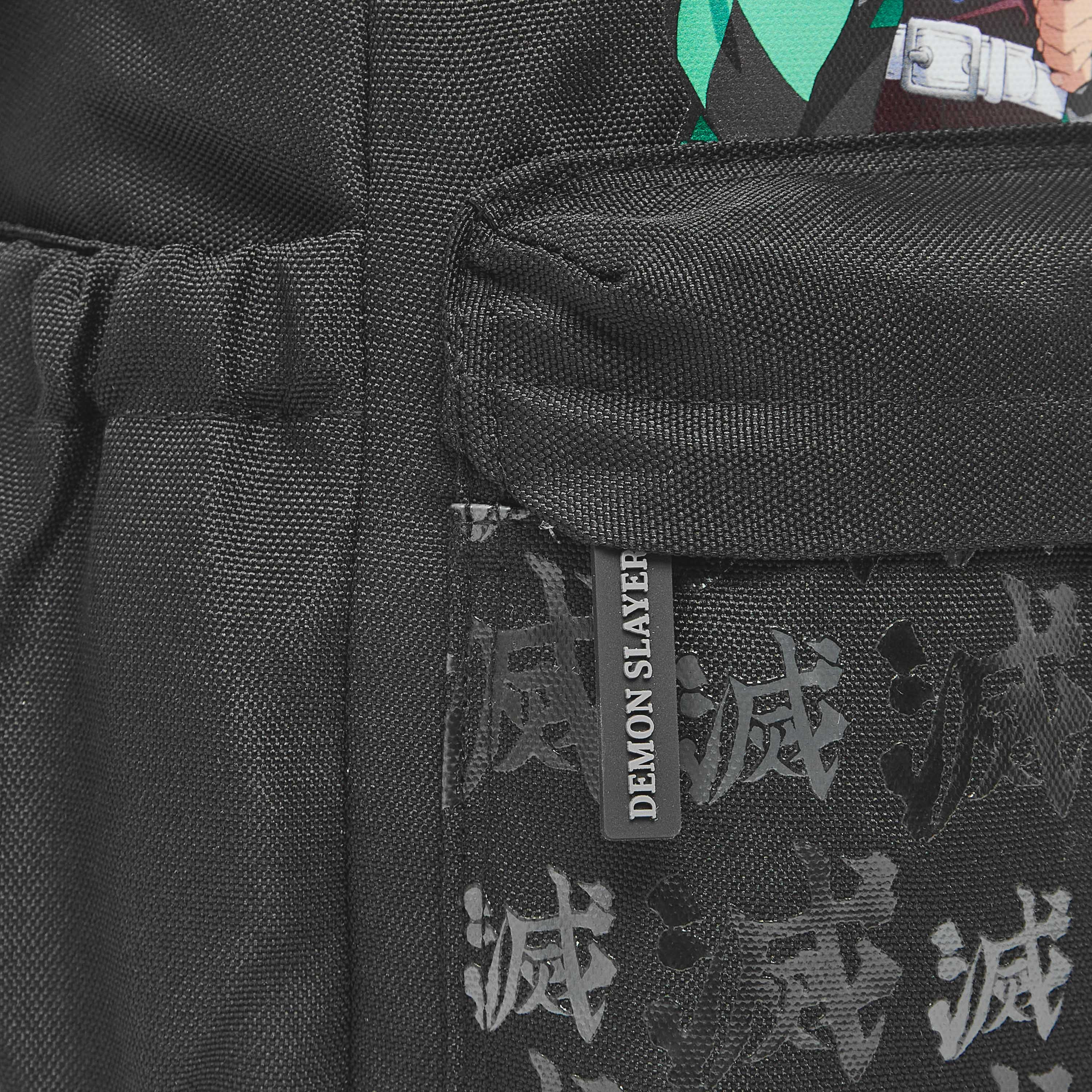 Demon Slayer Printed Backpack for Boys 8-13 Years with Adjustable Shoulder Straps - 17 inches-school-bagsandbackpacks-backpacks-image-3