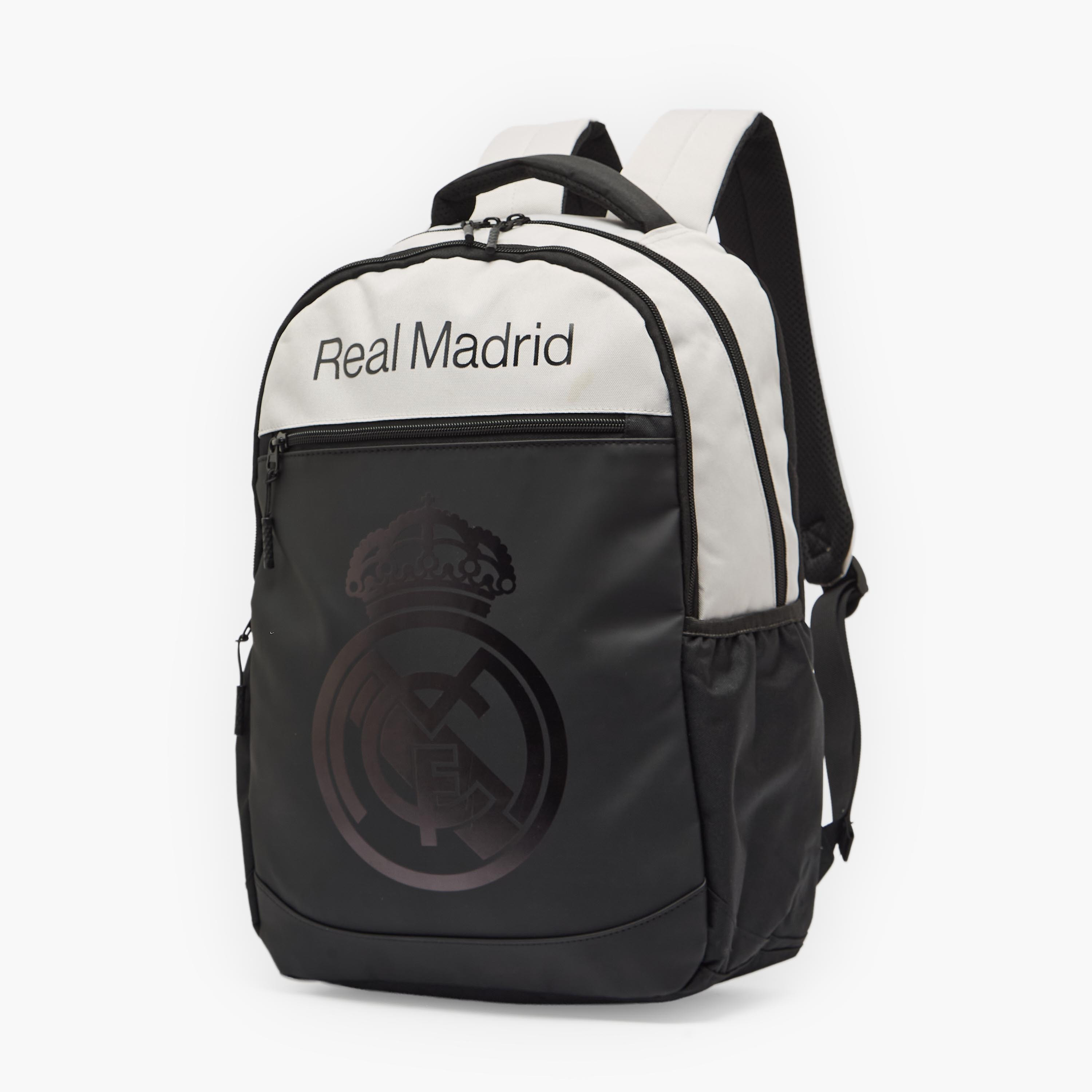 شنطة ظهر بطبعات ريال مدريد للأولاد 8-12 سنة مع حمّالات مبطنة - 17 بوصة-school-bagsandbackpacks-backpacks-image-7