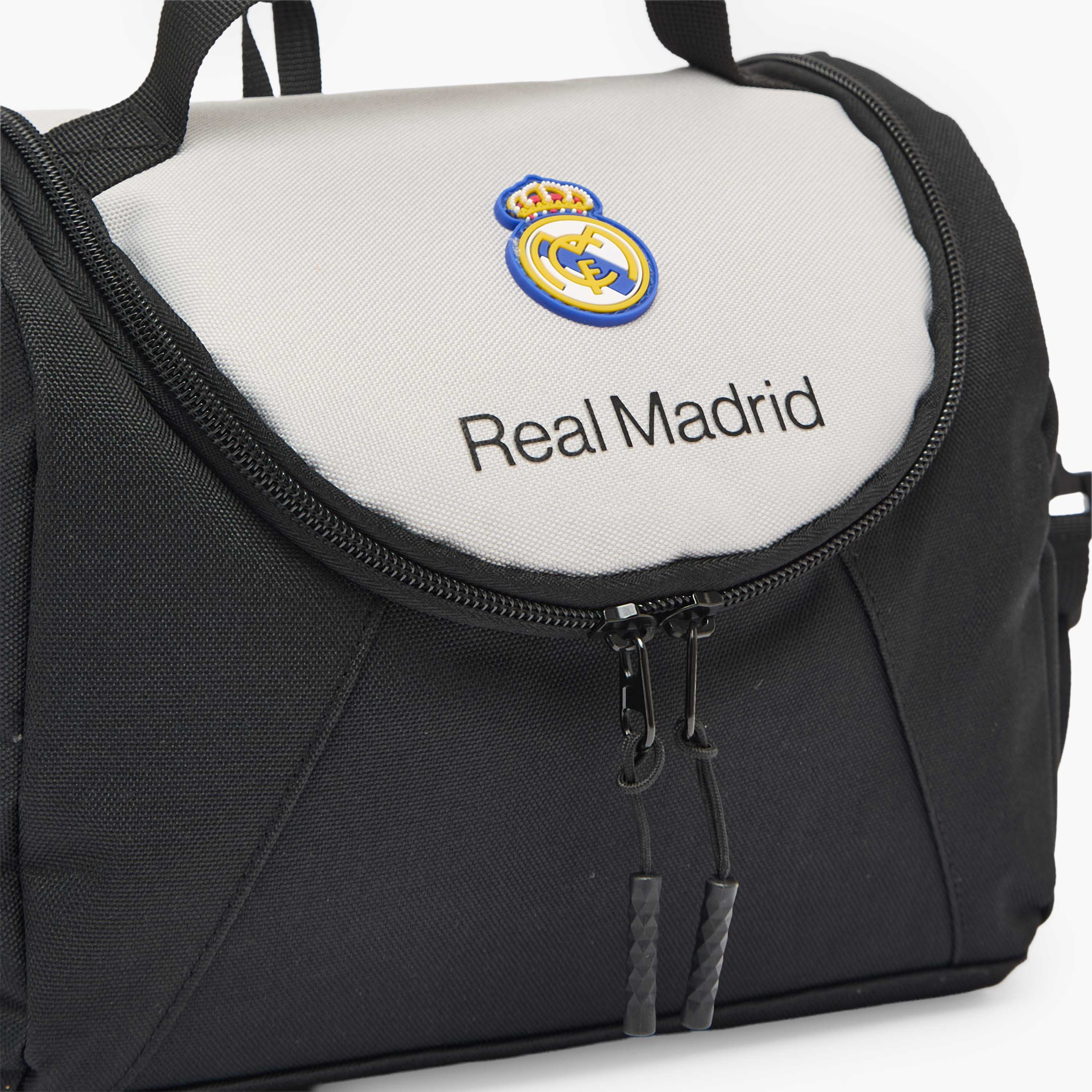 شنطة طعام بزينة شعار ريال مدريد وعزل حراري للأولاد 8-13 سنة-school-lunchessentials-lunchbags-image-4