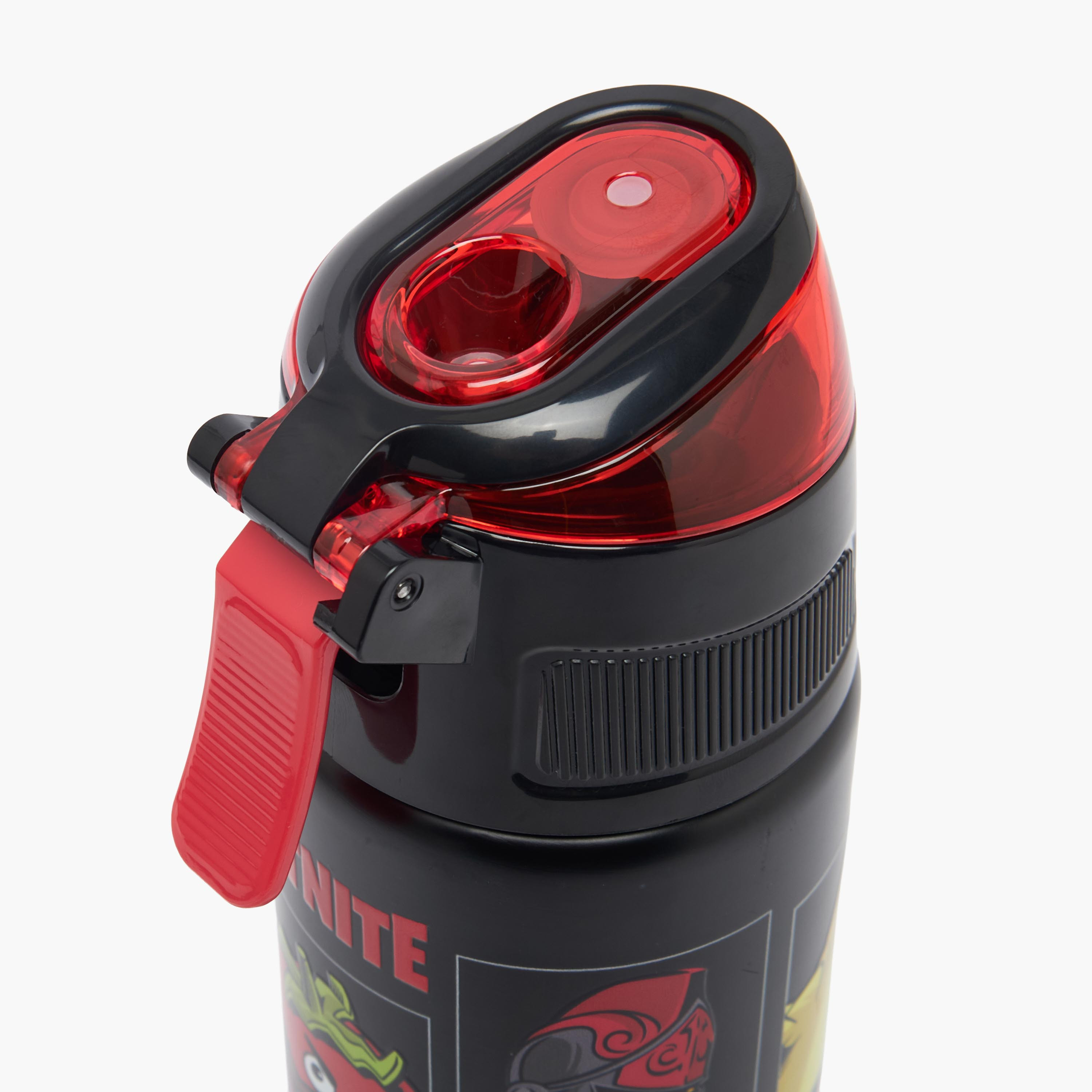 قارورة مياه ستانلس ستيل بطبعات وفوهة وغطاء قلاب من فورتنايت-school-waterbottles-image-7