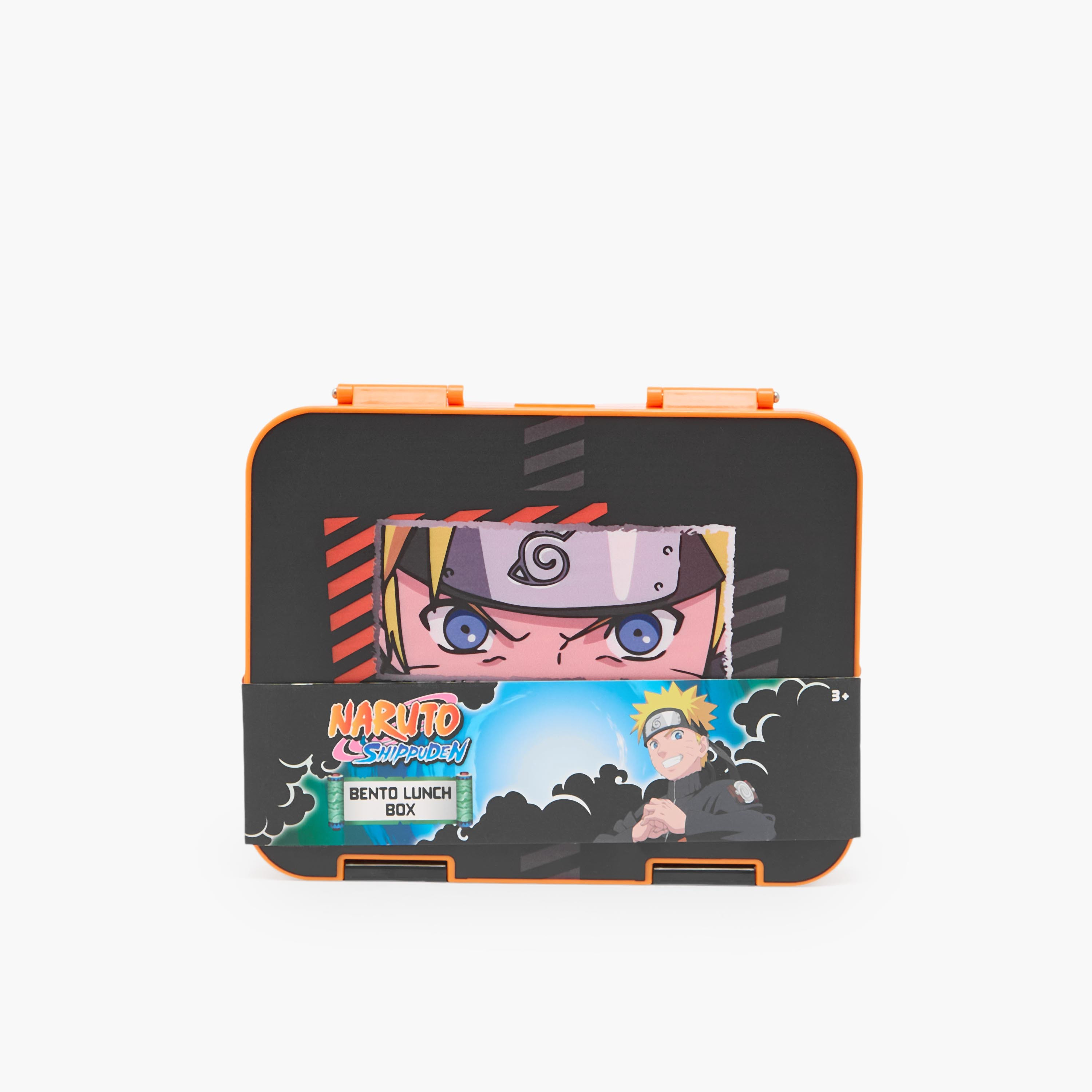 صندوق غداء بينتو بطبعات ناروتو وغطاء بمشبك إغلاق للأولاد من تي في توكيو-school-lunchessentials-lunchboxes-image-13