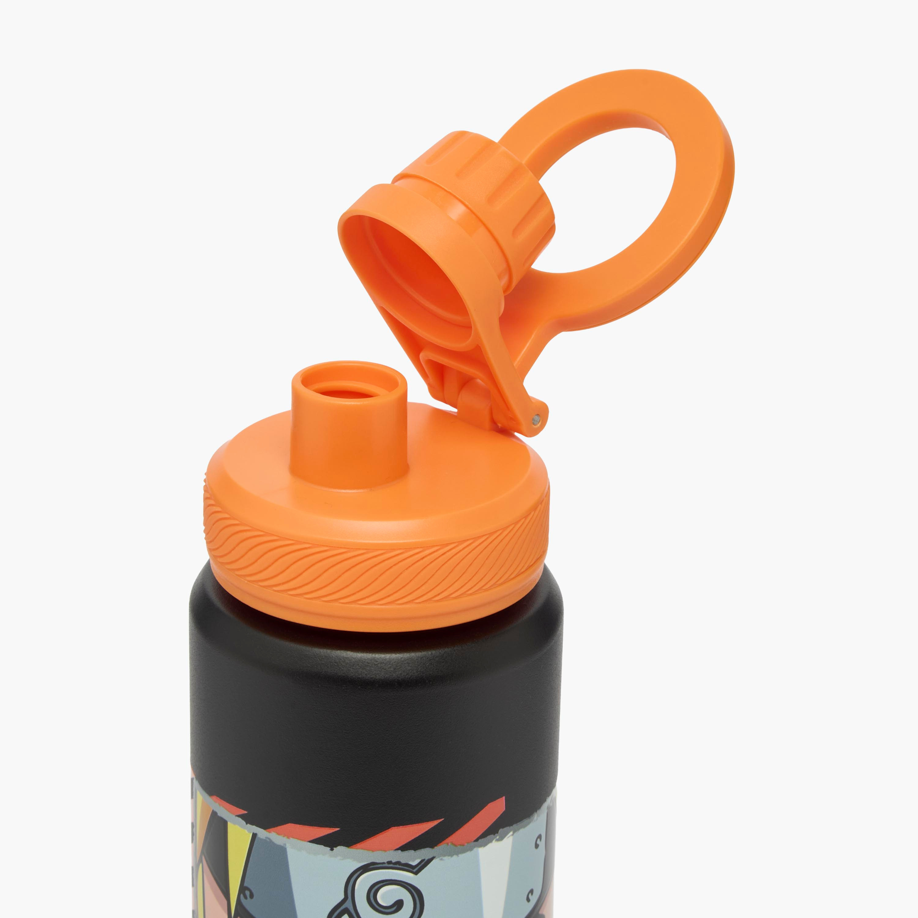 قارورة مياه ستانلس ستيل بحلقة حمل وطبعات تي في طوكيو ناروتو-school-waterbottles-image-6