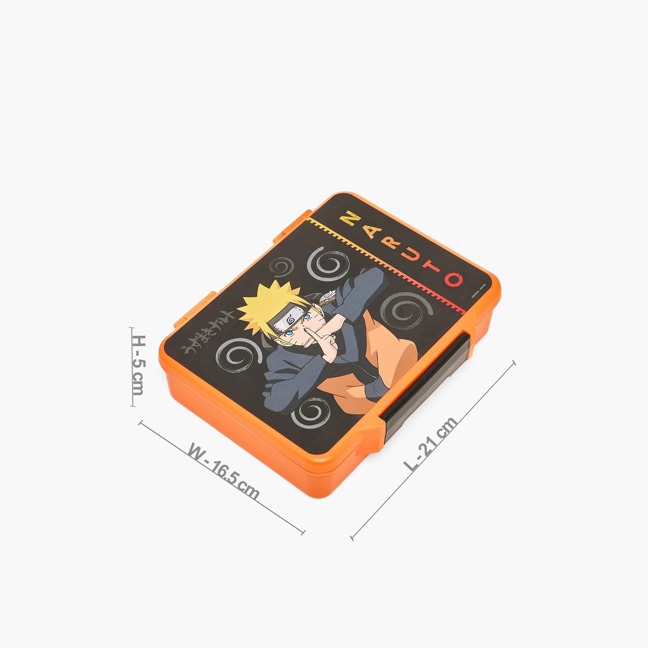 TV Tokyo Naruto Print Bento Lunch Box for Boys with Cutlery-school-lunchessentials-lunchboxes-image-11