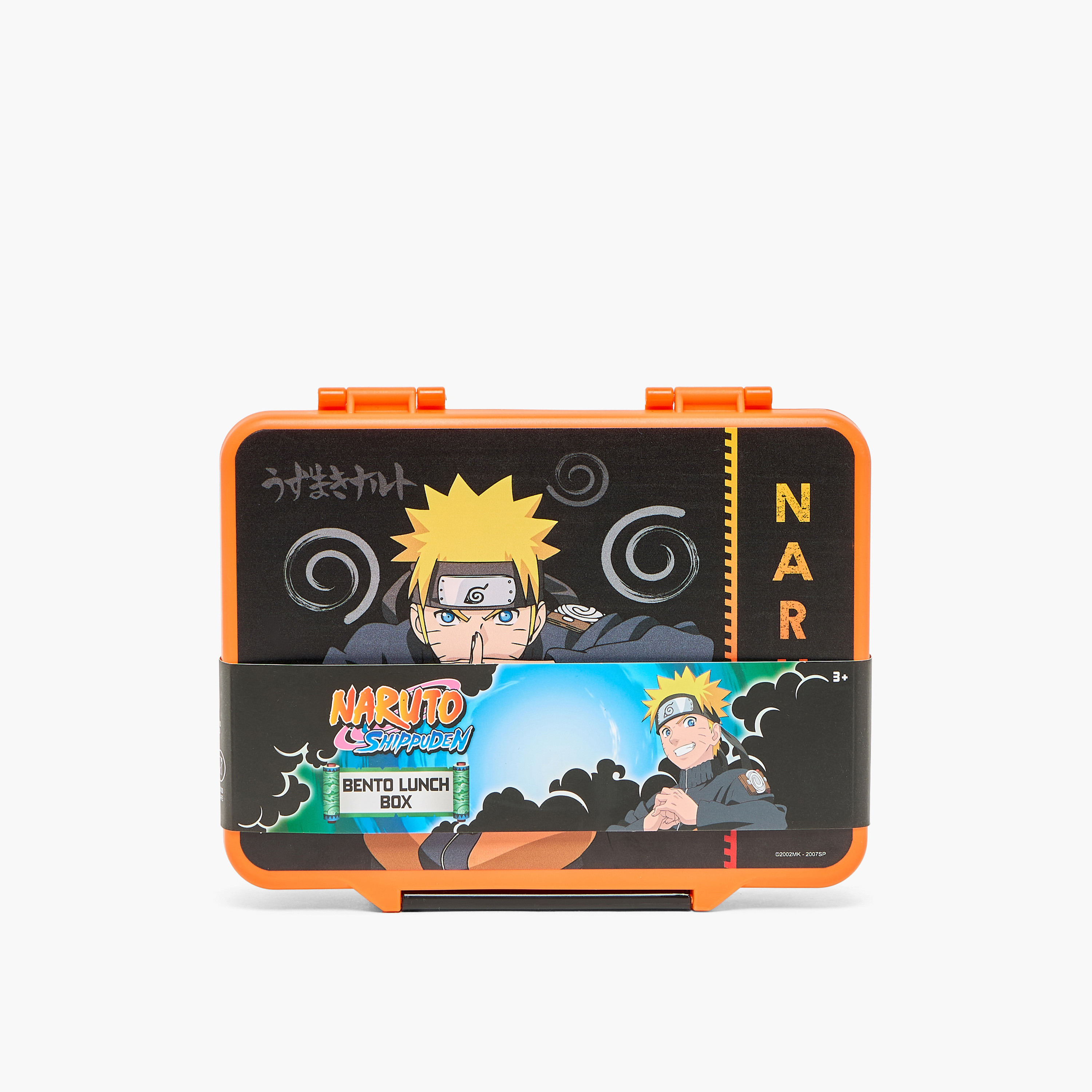 TV Tokyo Naruto Print Bento Lunch Box for Boys with Cutlery-school-lunchessentials-lunchboxes-image-12