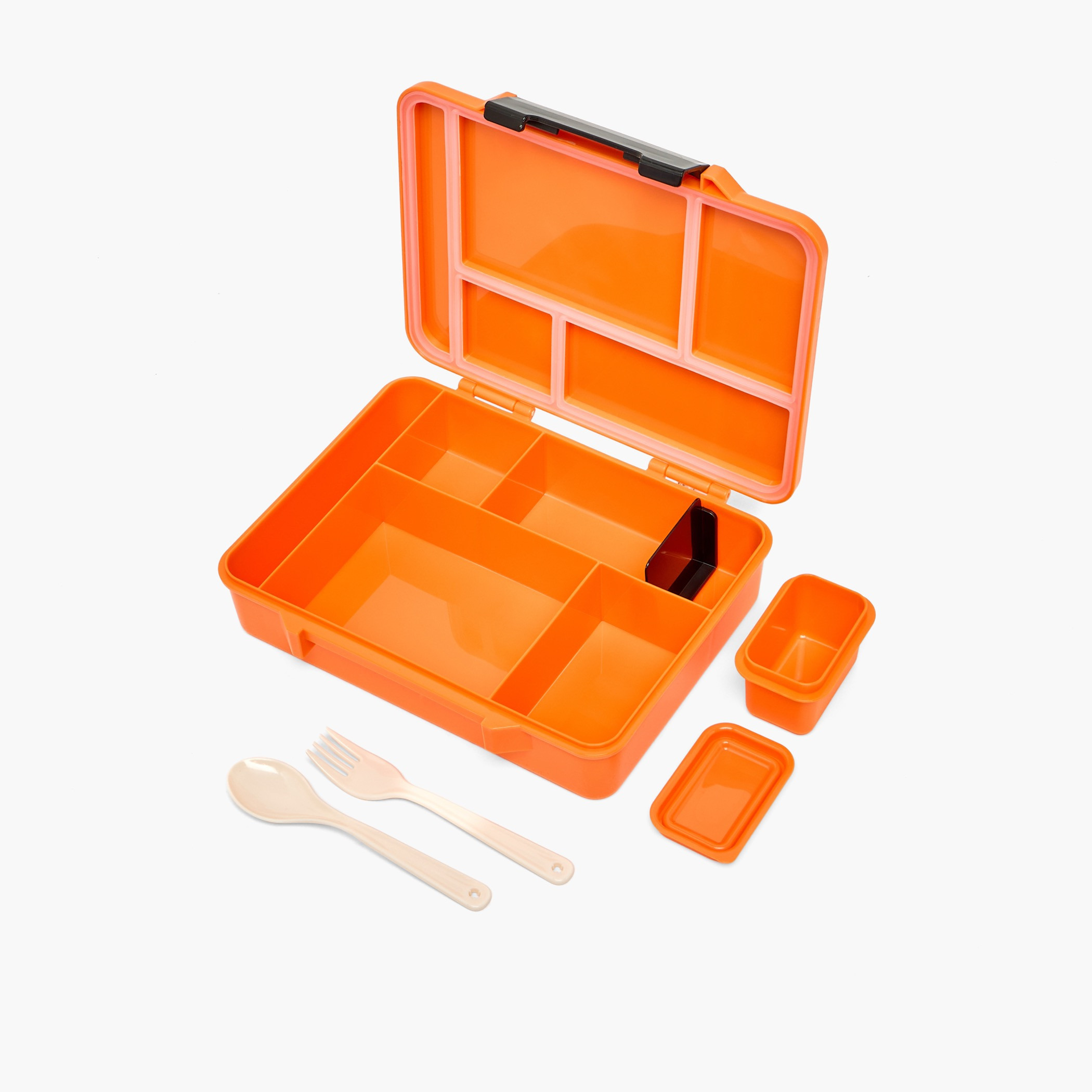 TV Tokyo Naruto Print Bento Lunch Box for Boys with Cutlery-school-lunchessentials-lunchboxes-image-6