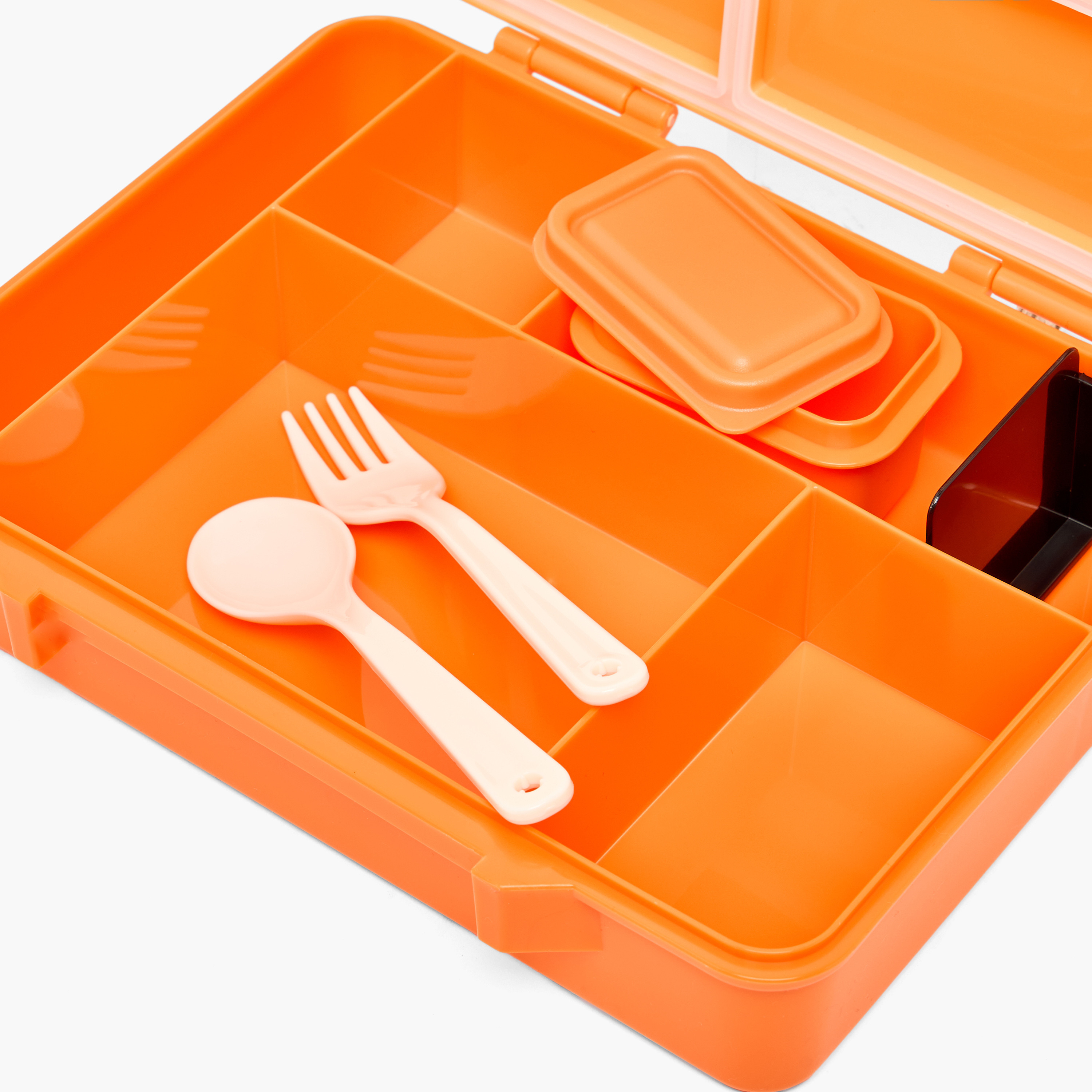 TV Tokyo Naruto Print Bento Lunch Box for Boys with Cutlery-school-lunchessentials-lunchboxes-image-9