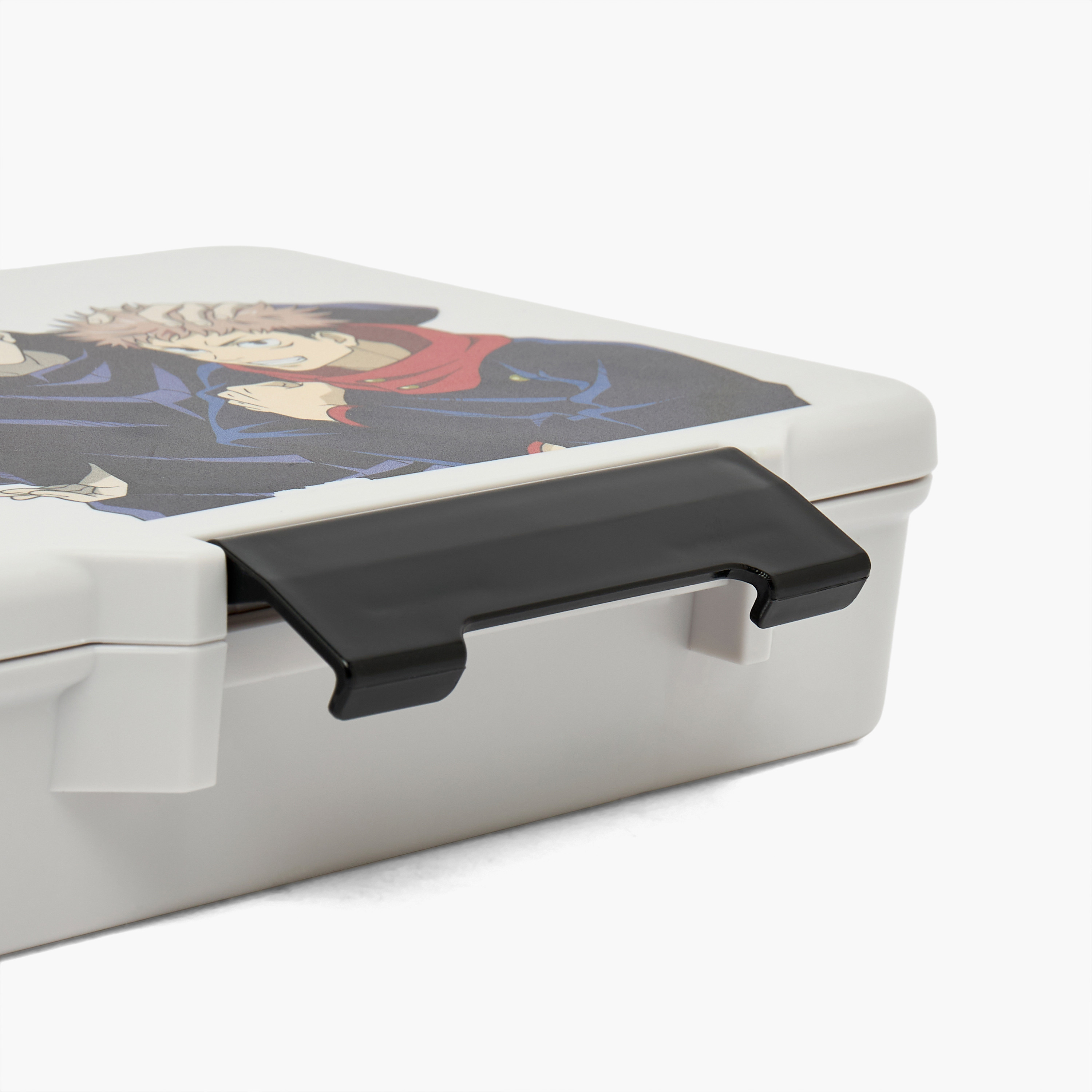 Jujutsu Kaisen Printed Bento Lunch Box for Boys with Cutlery-school-lunchessentials-lunchboxes-image-7