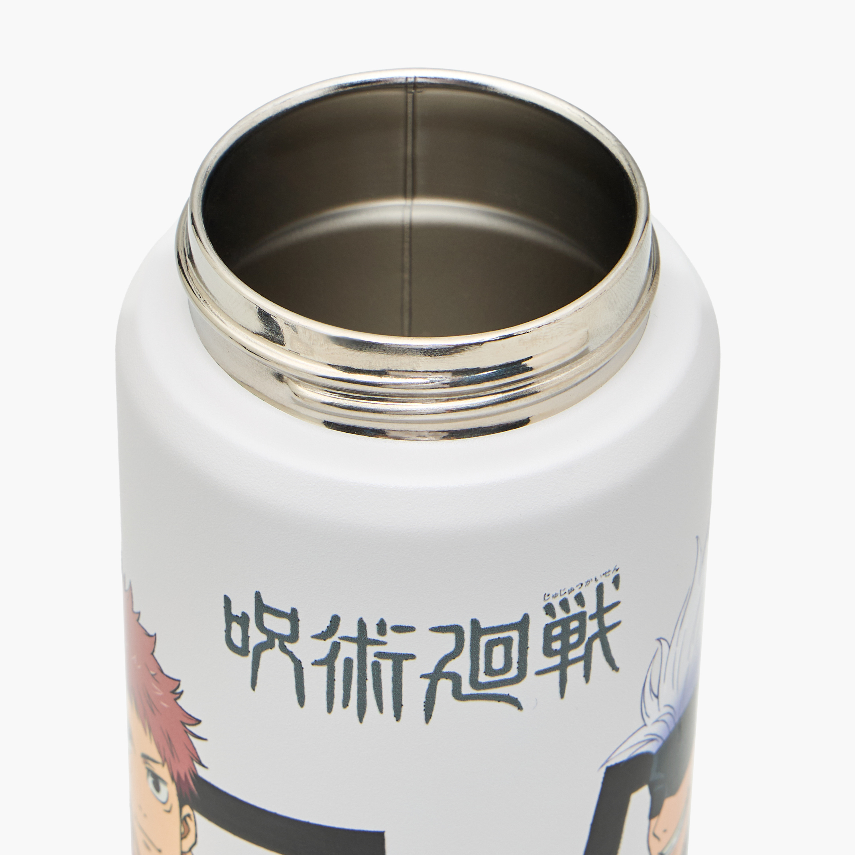 Jujutsu Kaisen Printed Stainless Steel Water Bottle with Spout and Handle-school-waterbottles-image-5