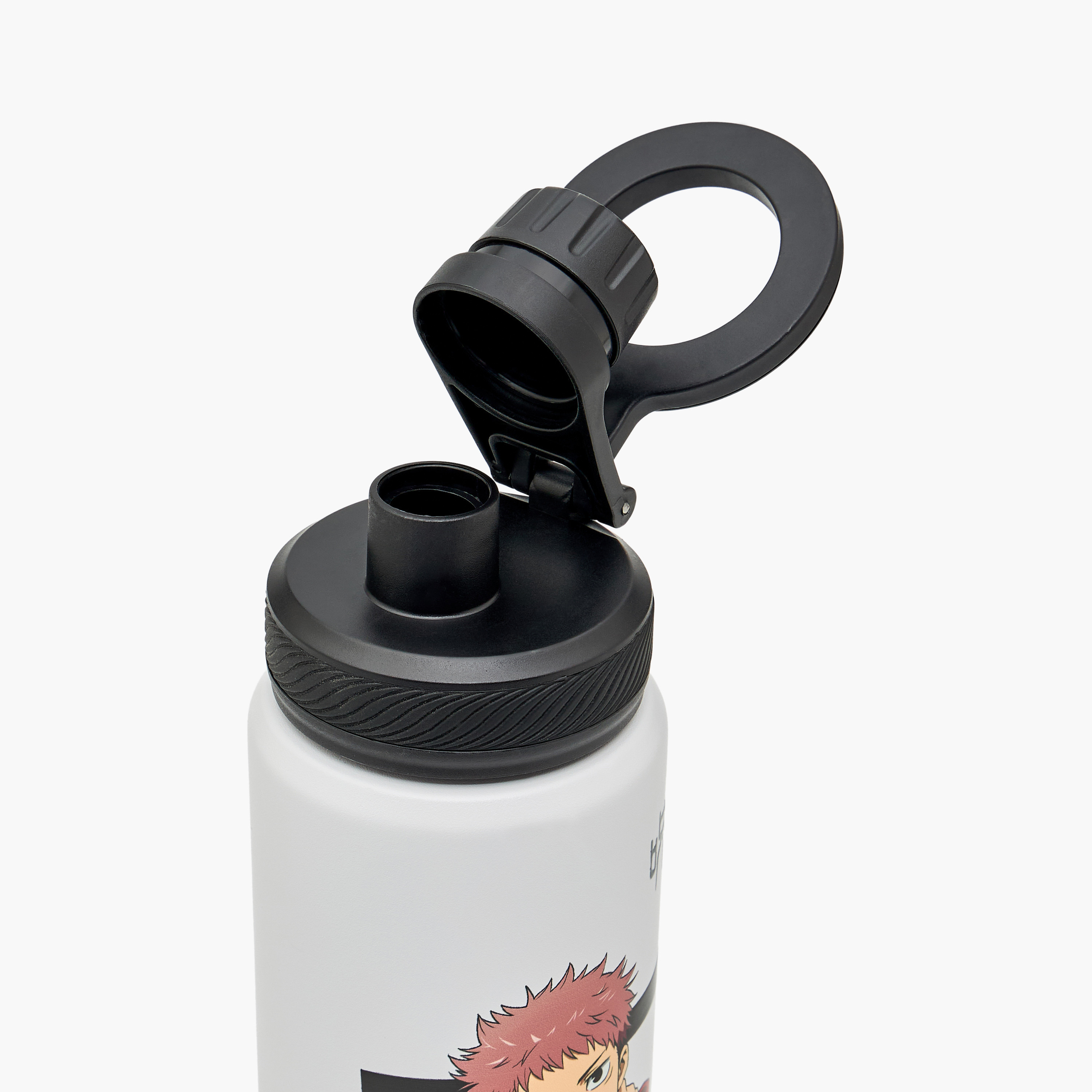 Jujutsu Kaisen Printed Stainless Steel Water Bottle with Spout and Handle-school-waterbottles-image-6