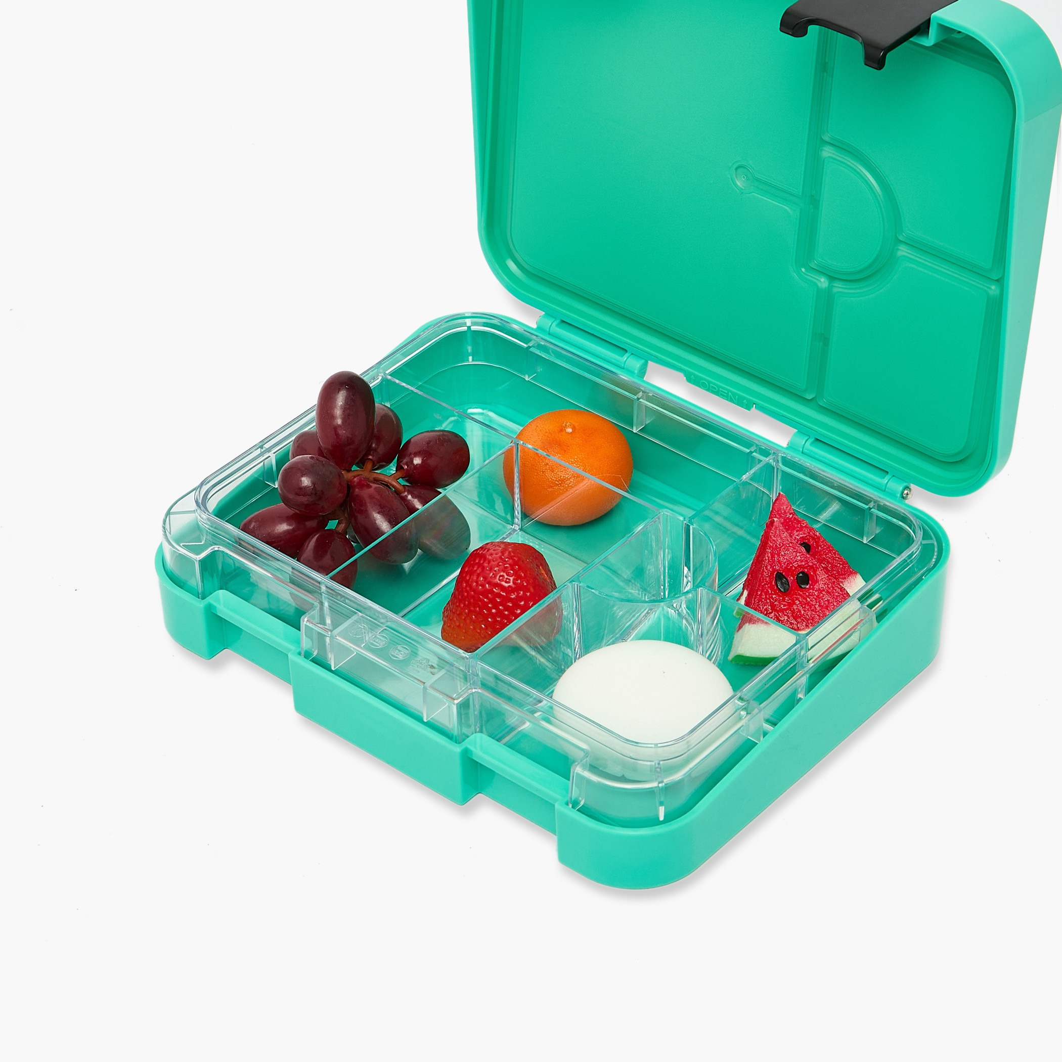 Demon Slayer Graphic Print Bento Lunch Box for Boys with Clip Lock Lid-school-lunchessentials-lunchboxes-image-9