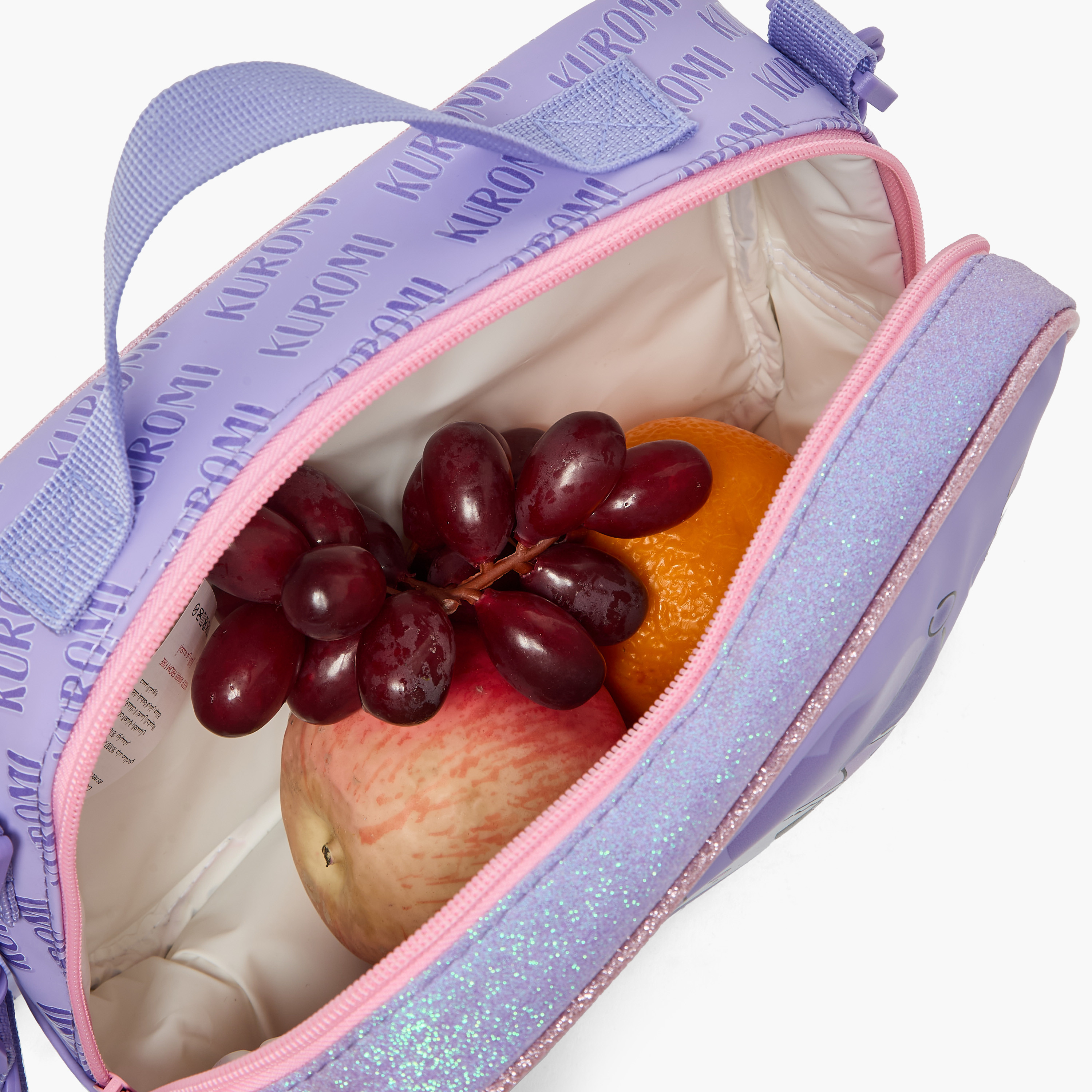 شنطة غداء بطبعة كورومي للبنات من 5-8 سنوات مع حزام قابل للفصل من سانريو-school-lunchessentials-lunchbags-image-4